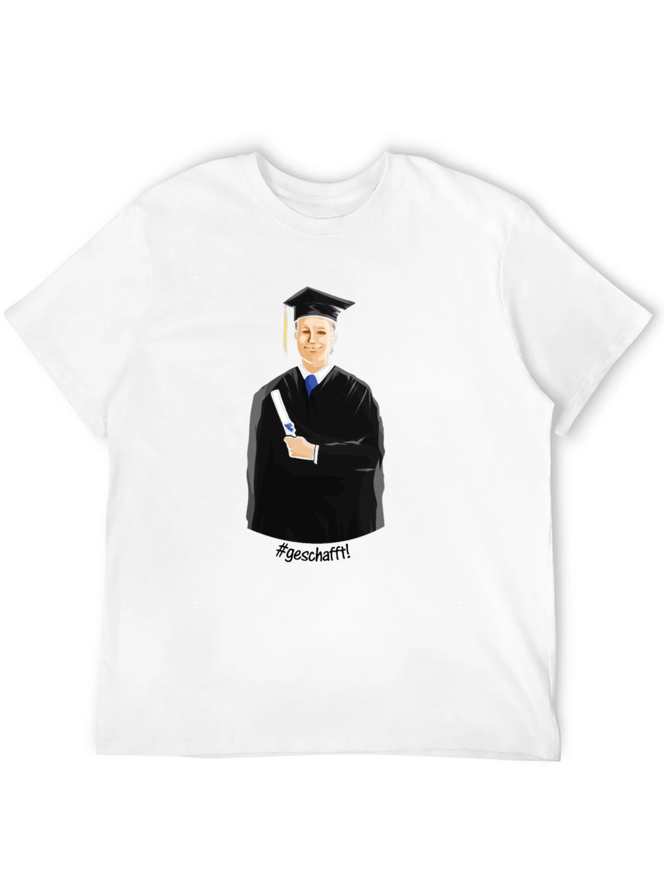 Graduation T-Shirt - #geschafft!