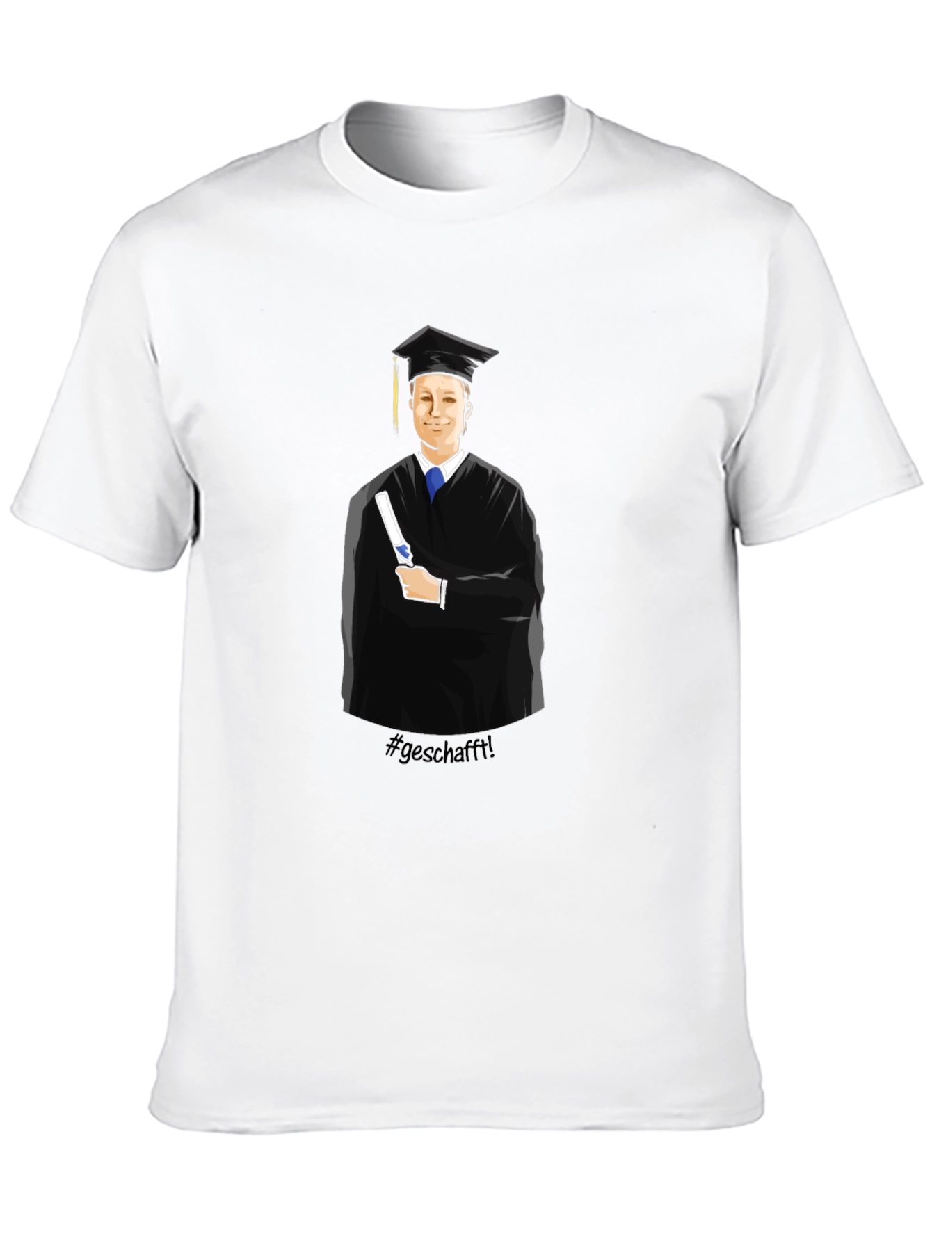 Graduation T-Shirt - #geschafft!