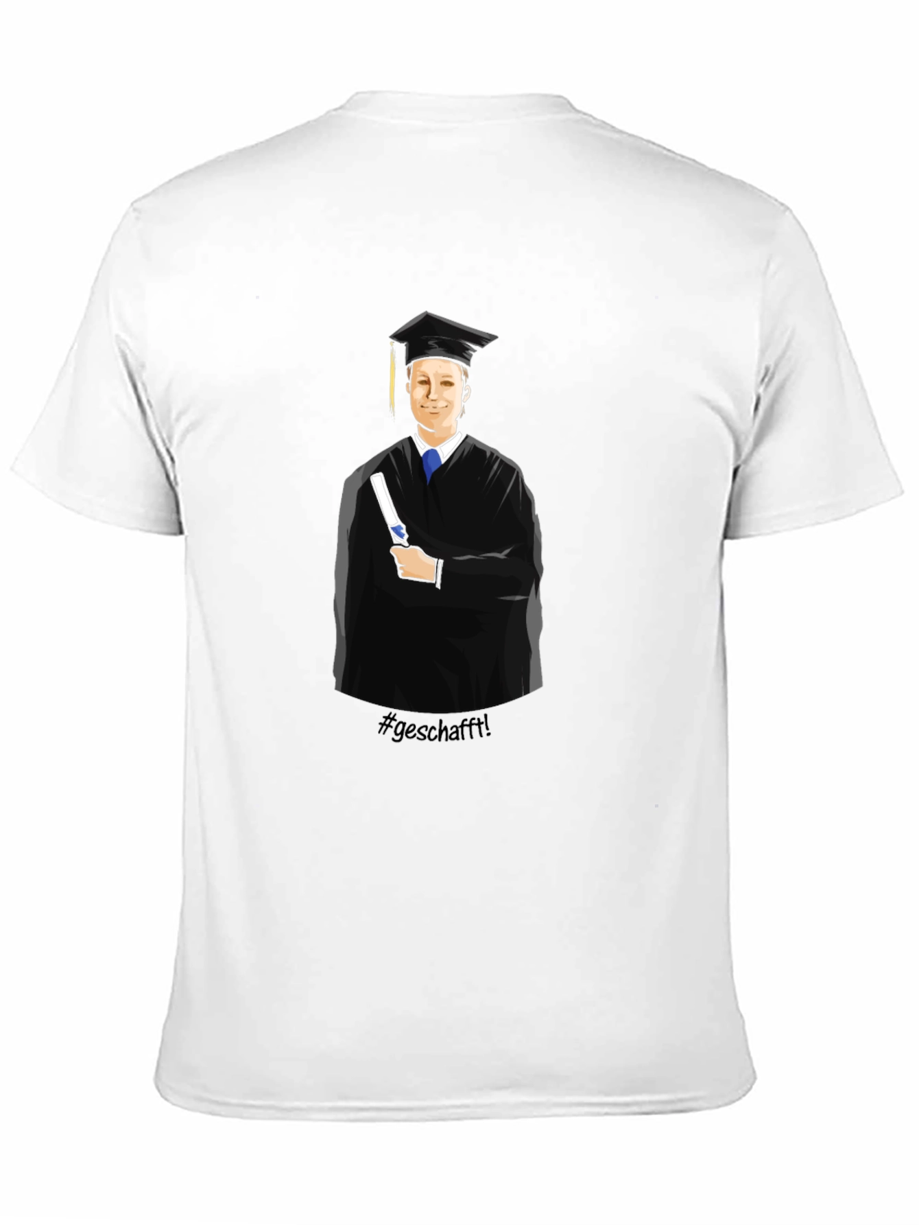 Graduation T-Shirt - #geschafft!