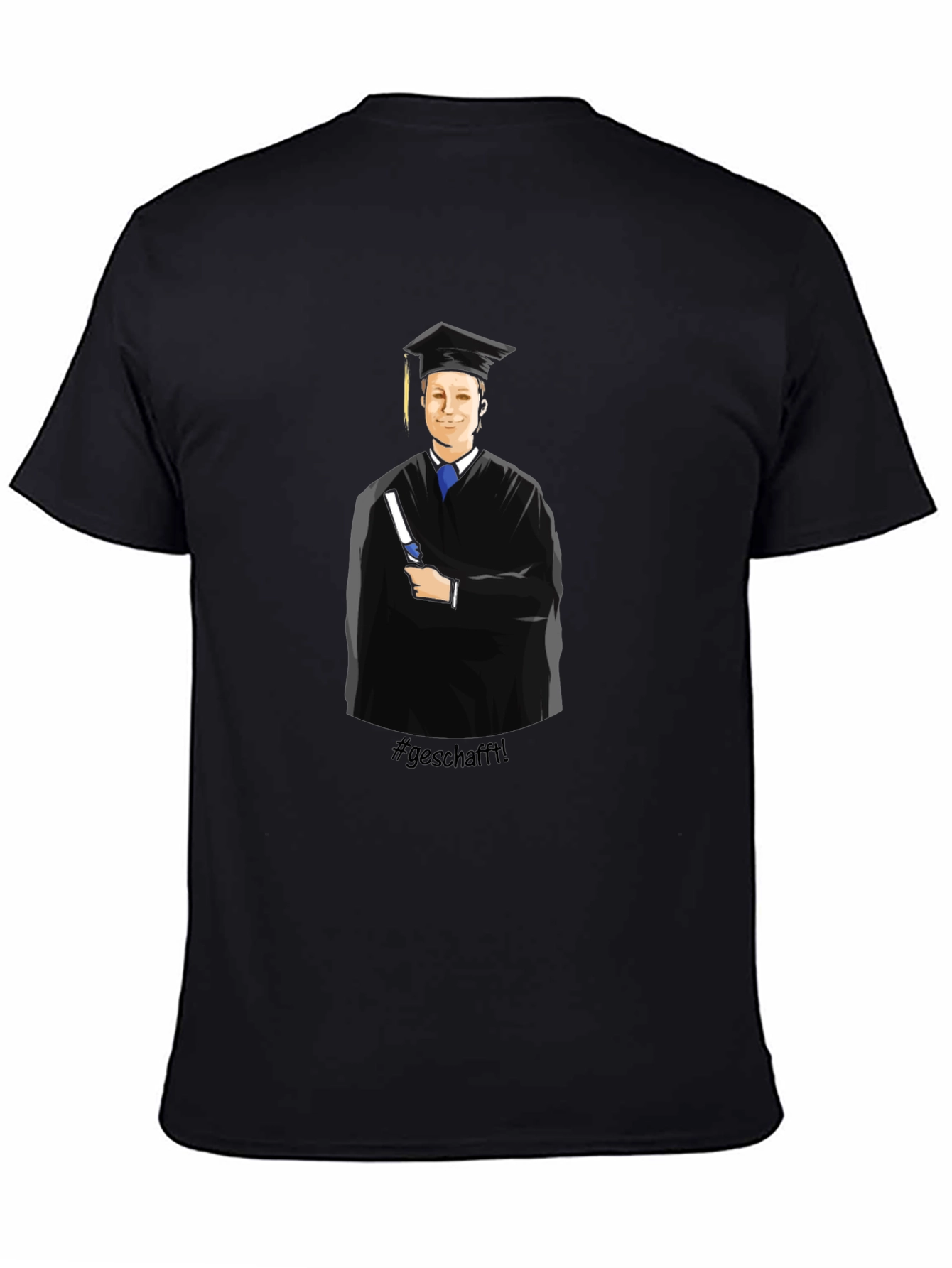 Graduation T-Shirt - #geschafft!