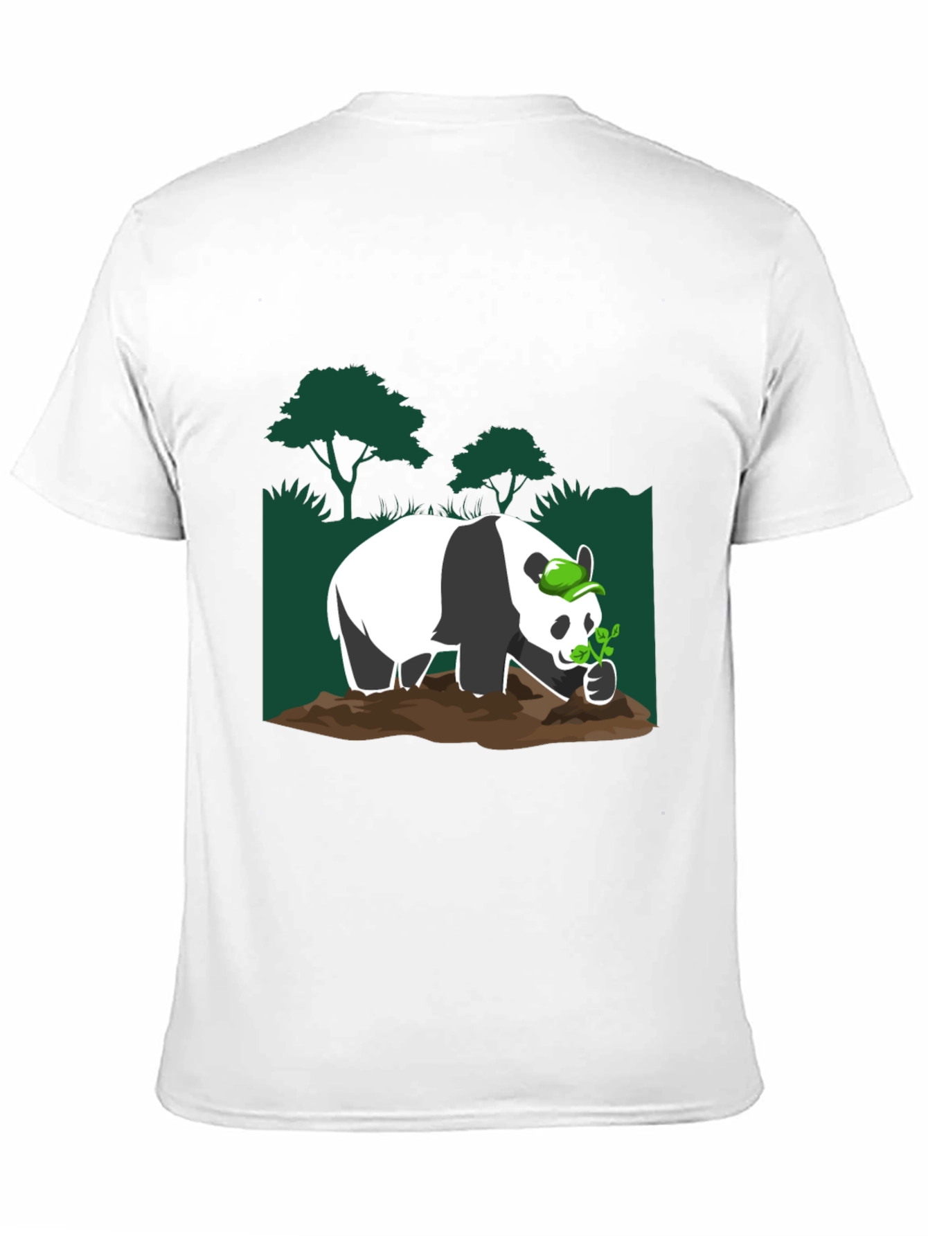 Panda Planting T-Shirt