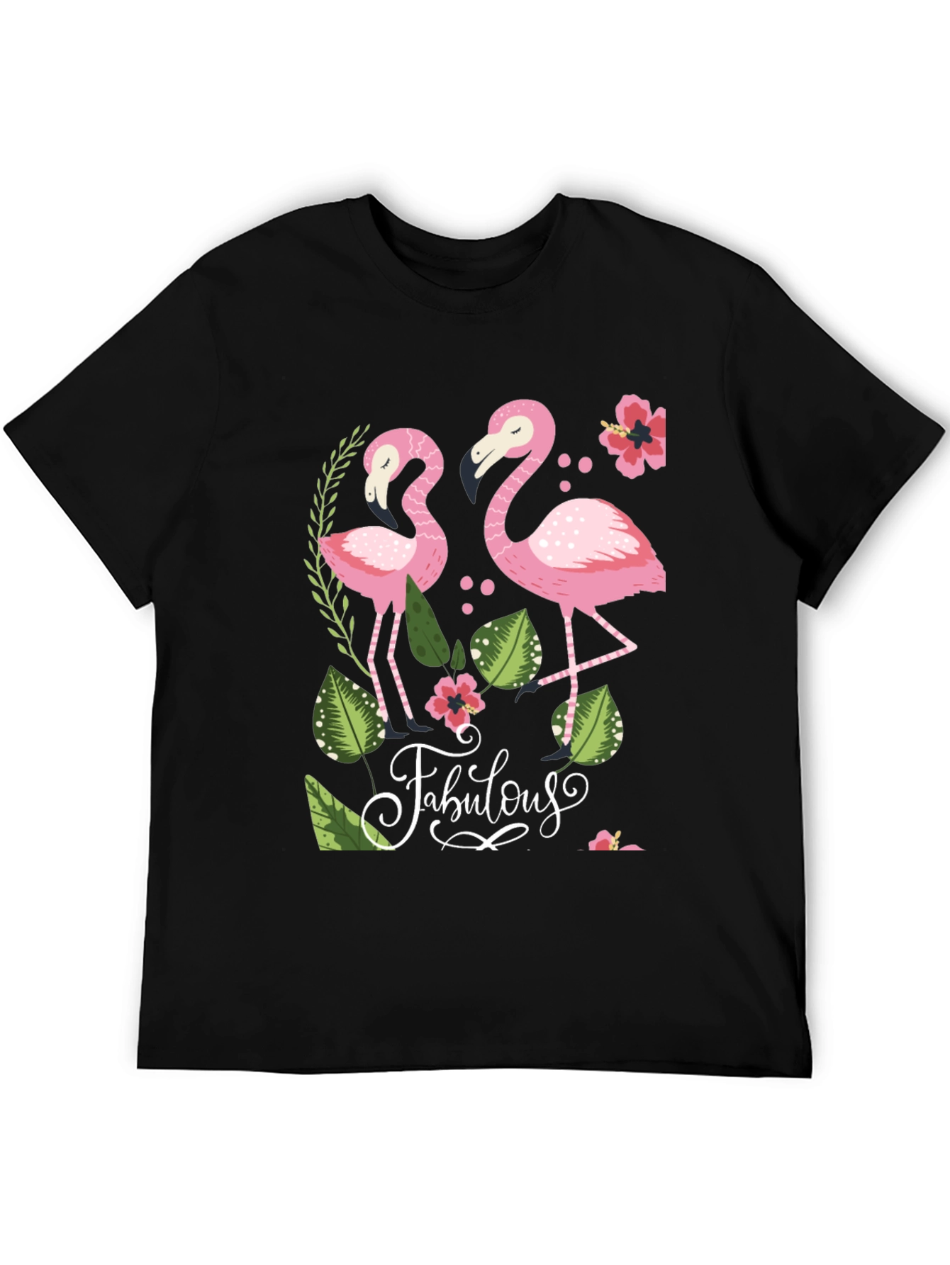 Fabulous Flamingo Graphic T-Shirt
