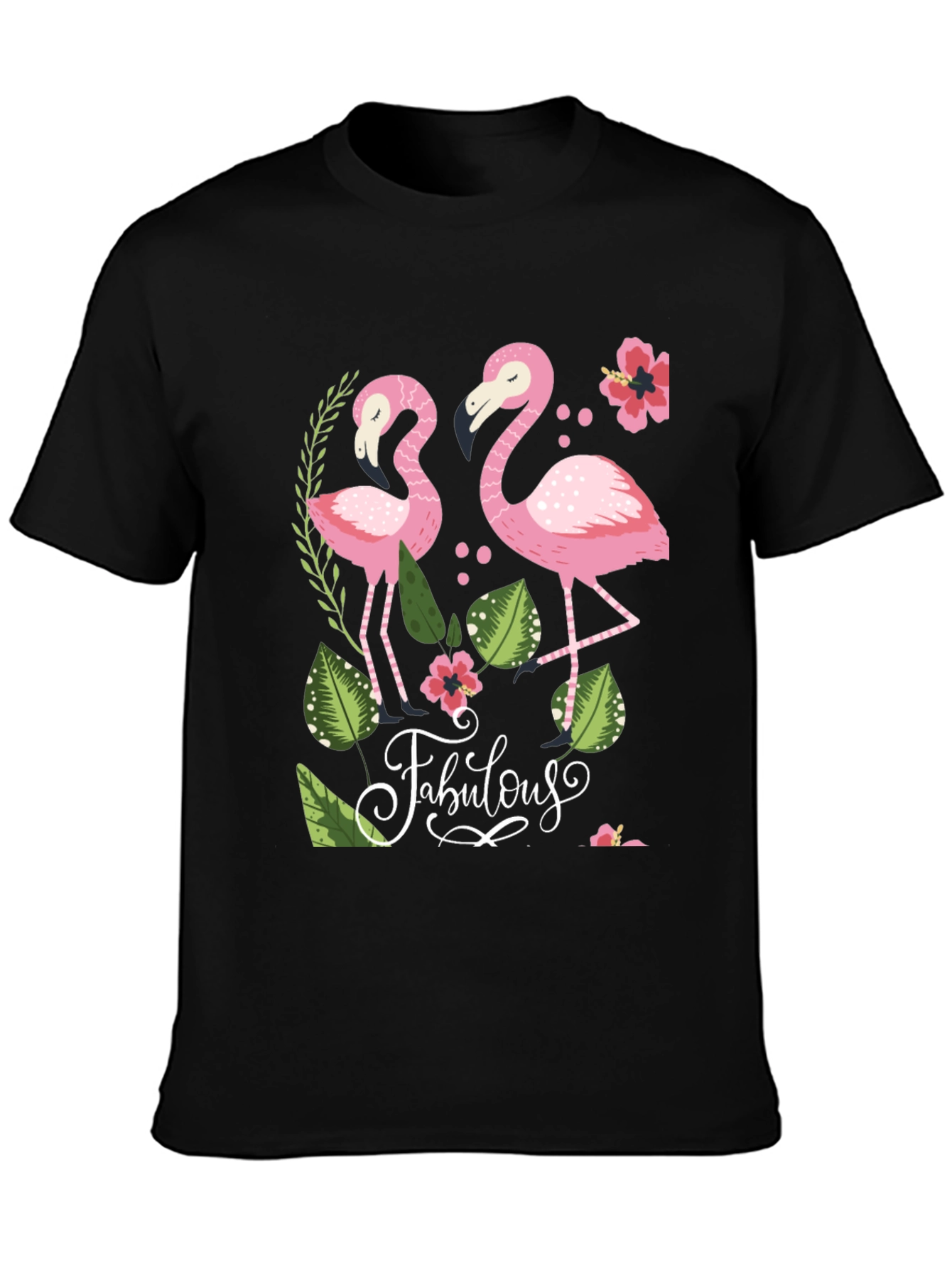 Fabulous Flamingo Graphic T-Shirt