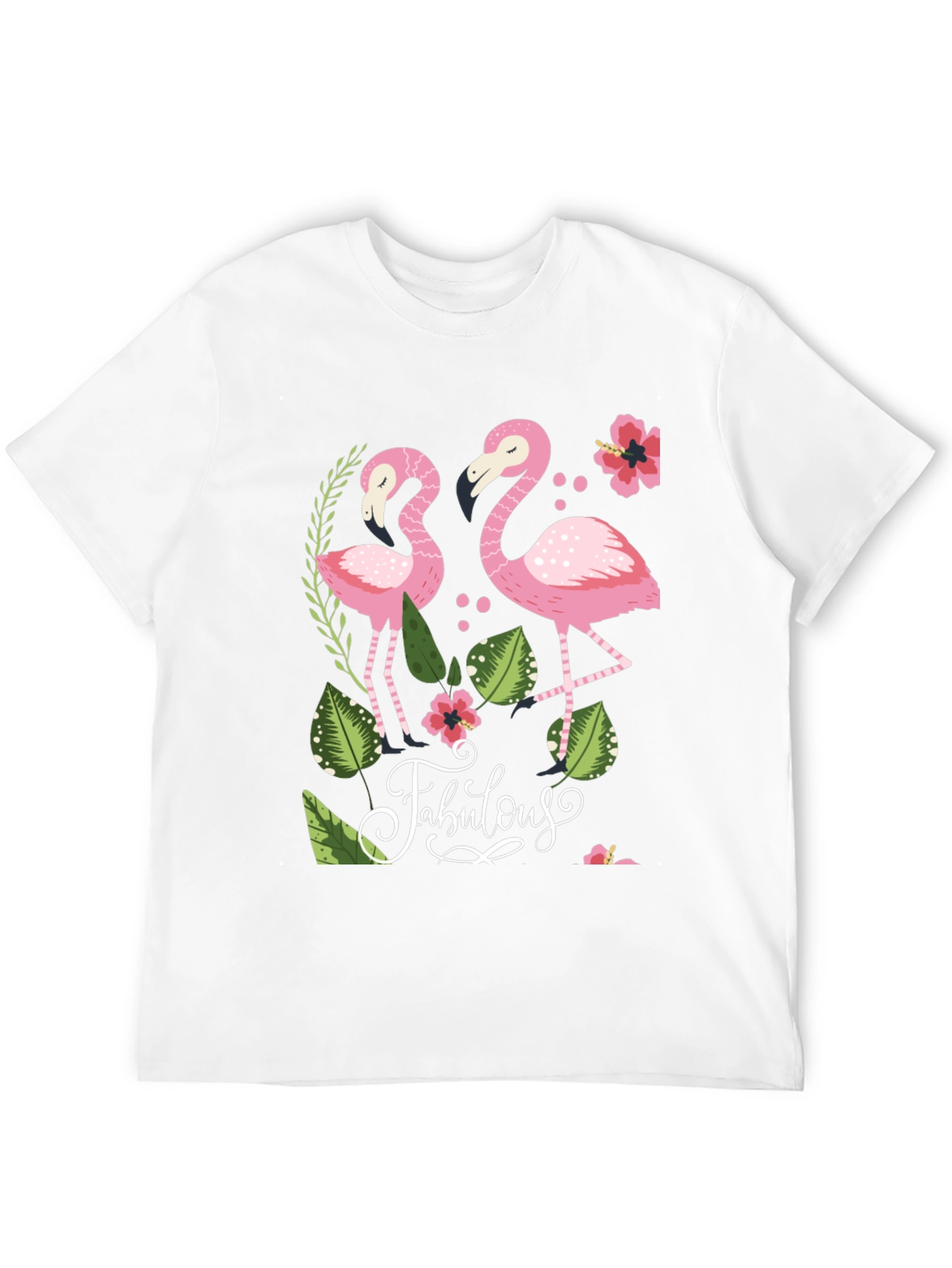 Fabulous Flamingo Graphic T-Shirt