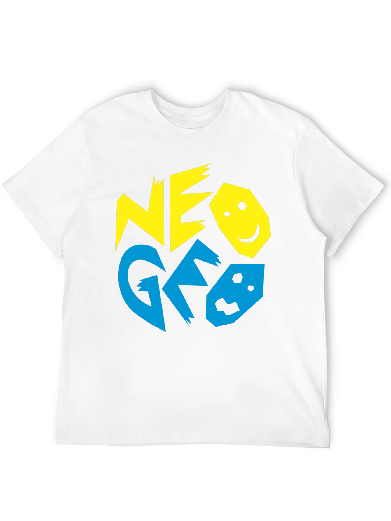 Retro NEO GEO T-Shirt - Black Cotton Gaming Tee