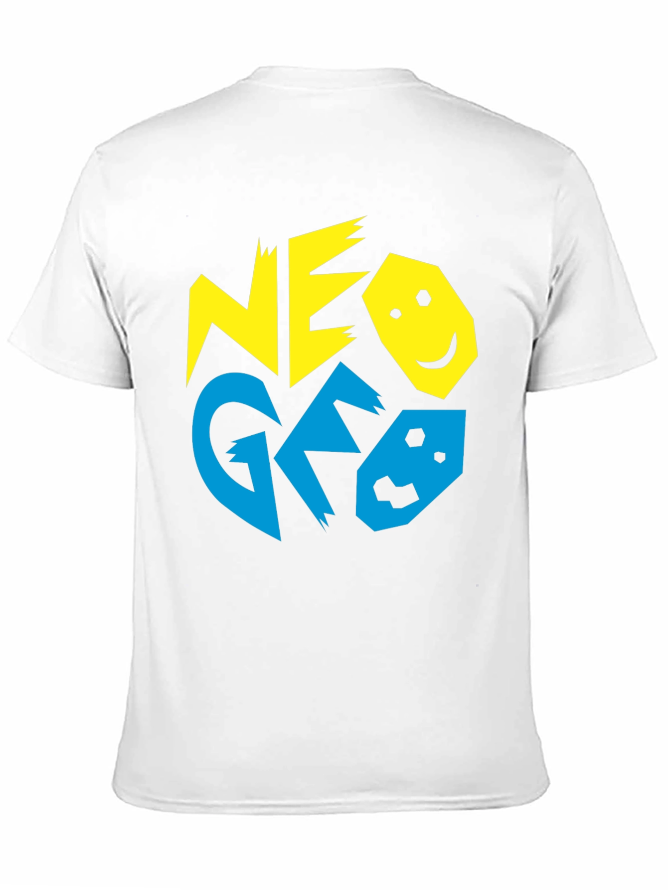 Retro NEO GEO T-Shirt - Black Cotton Gaming Tee