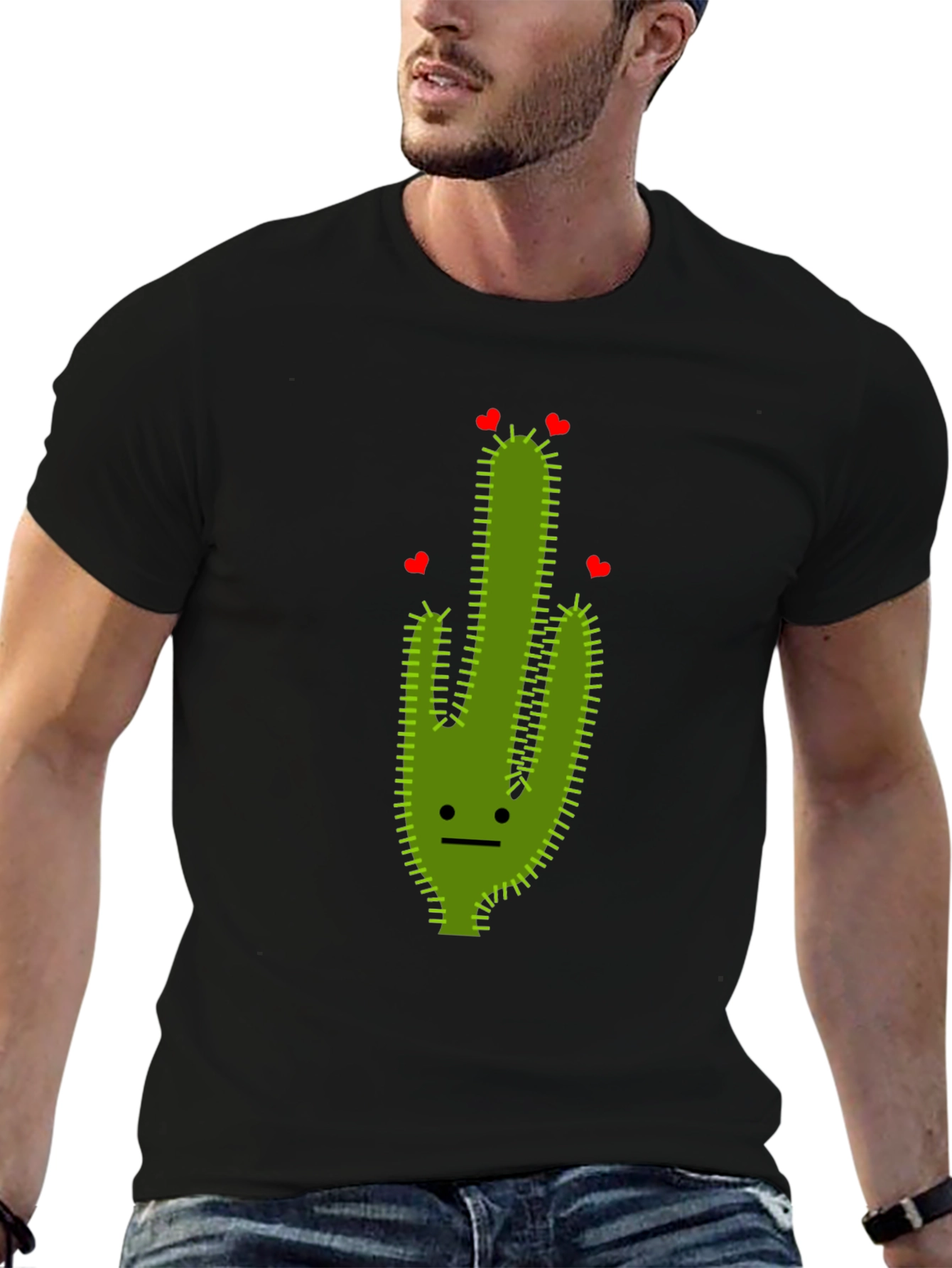 Cactus Love T-Shirt - Funny Graphic Tee