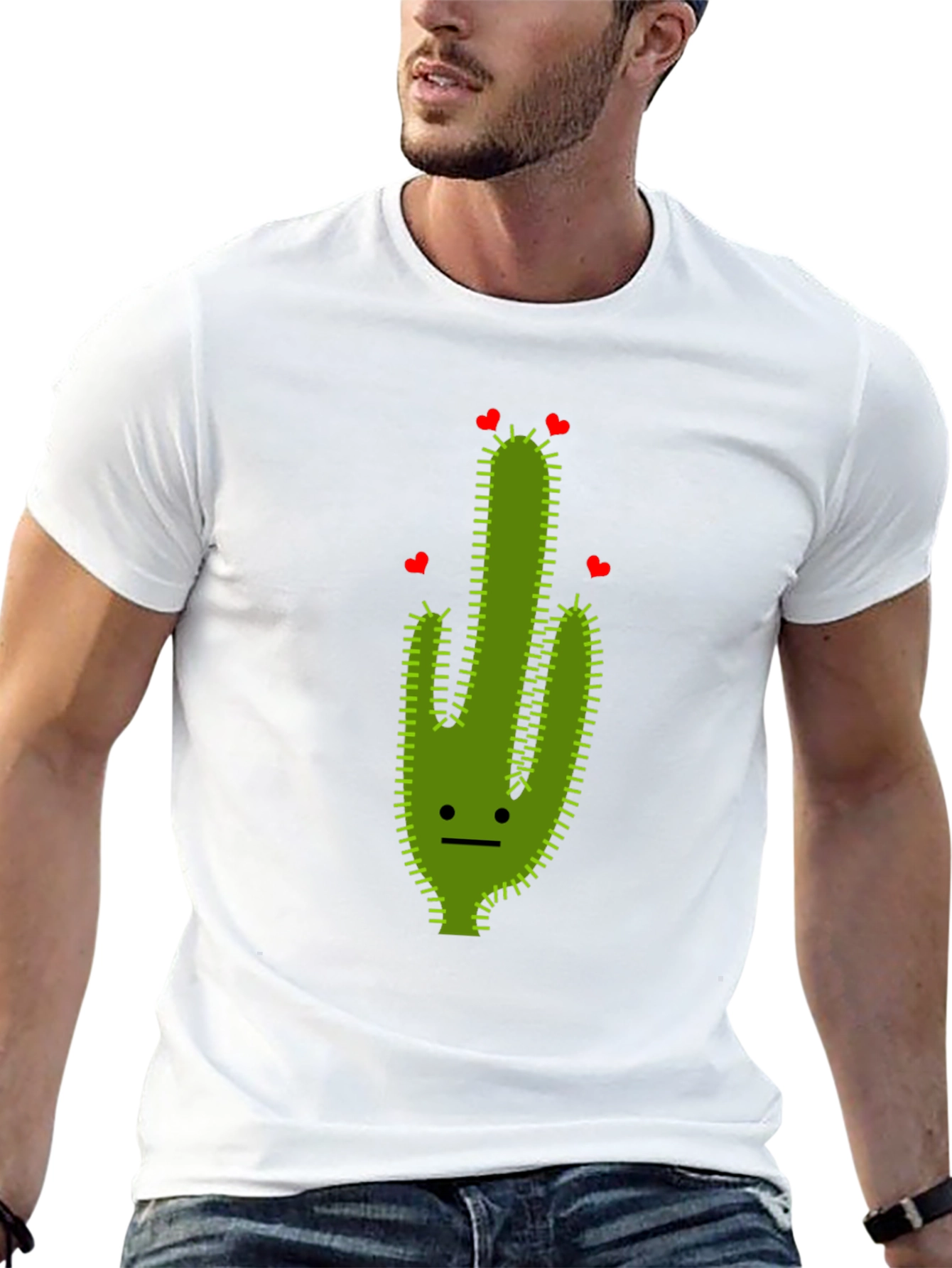 Cactus Love T-Shirt - Funny Graphic Tee