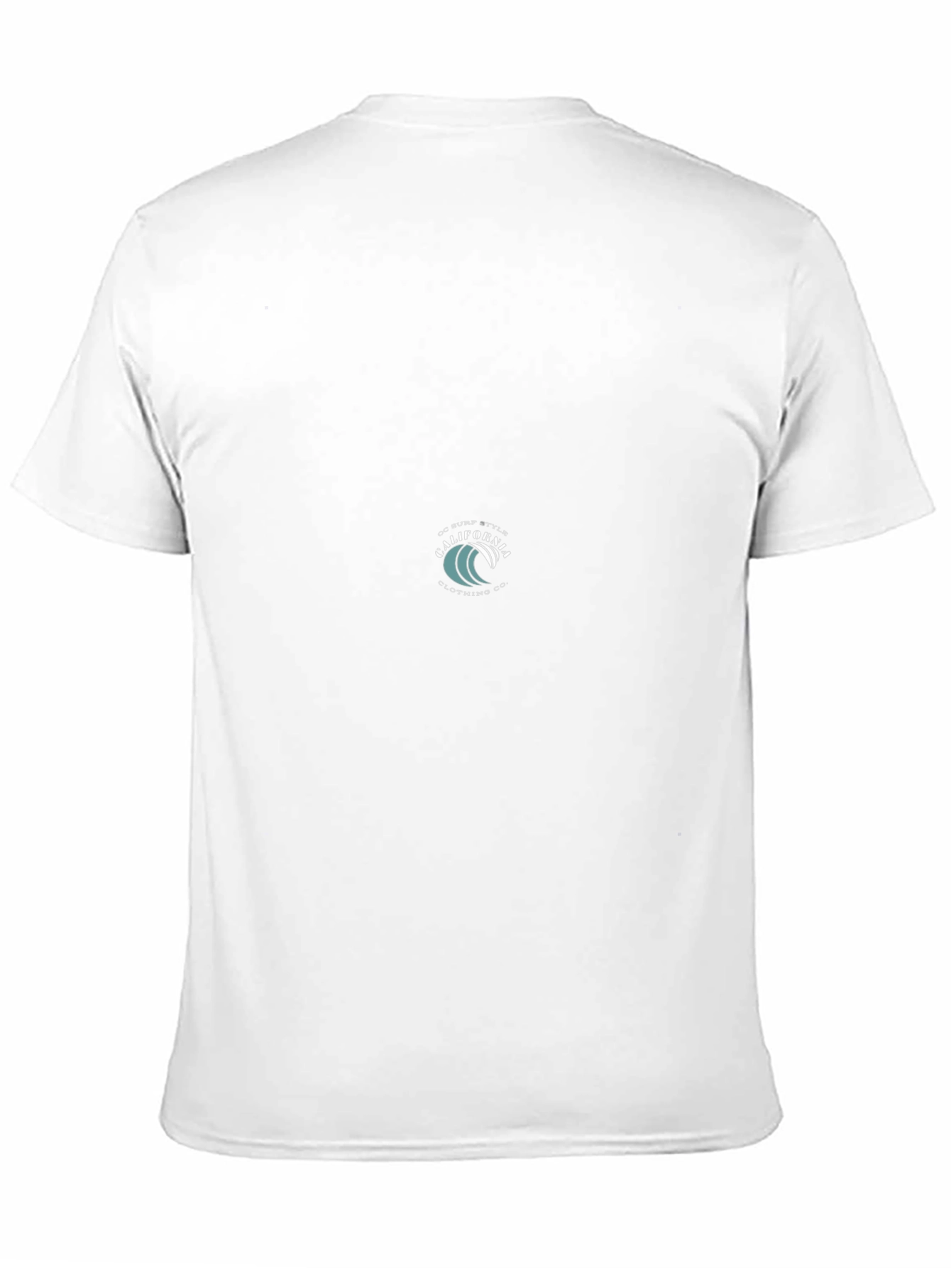 Mens Black Crew Neck Graphic T-Shirt