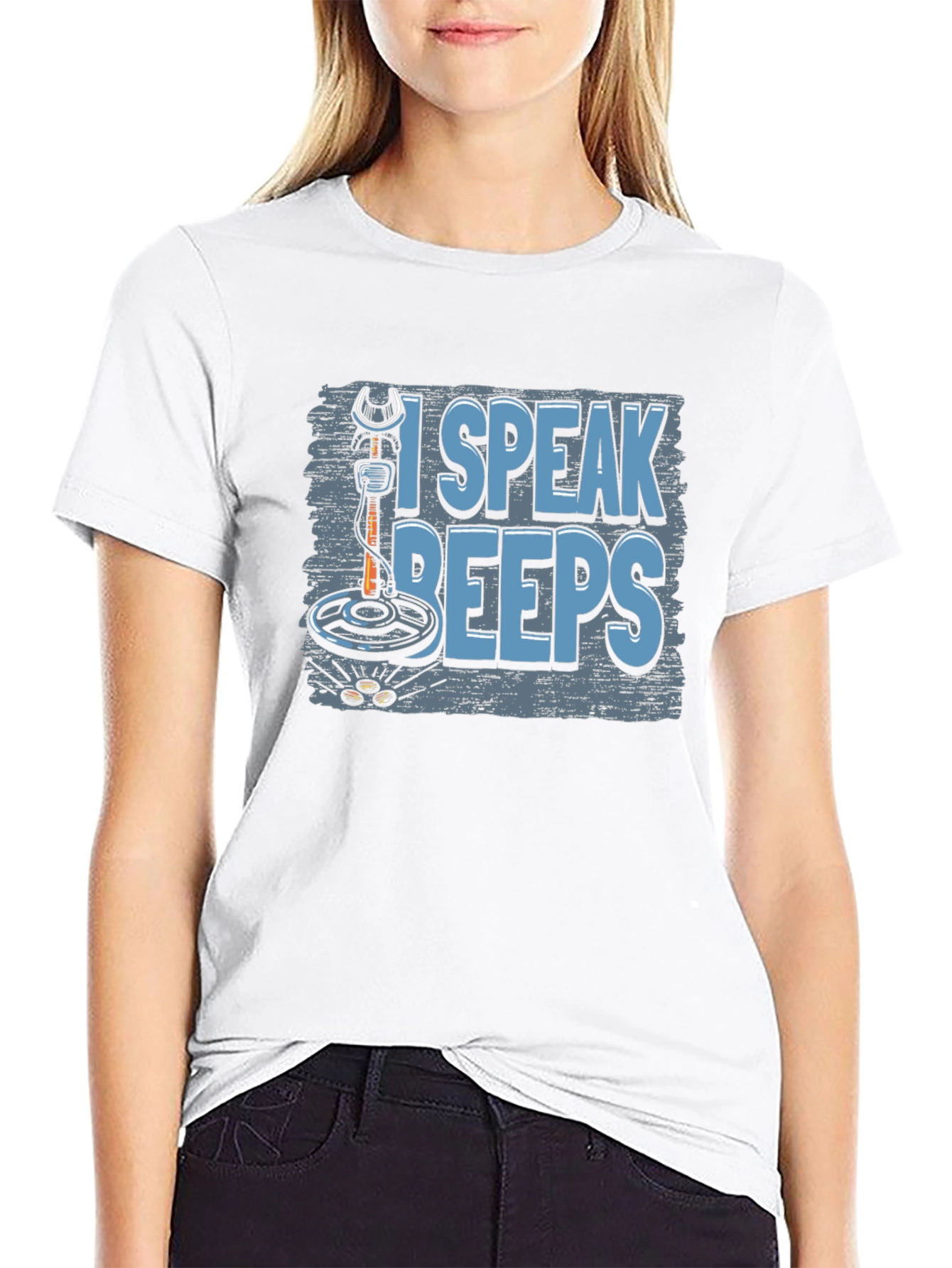 I Speak Beeps Metal Detecting T-Shirt
