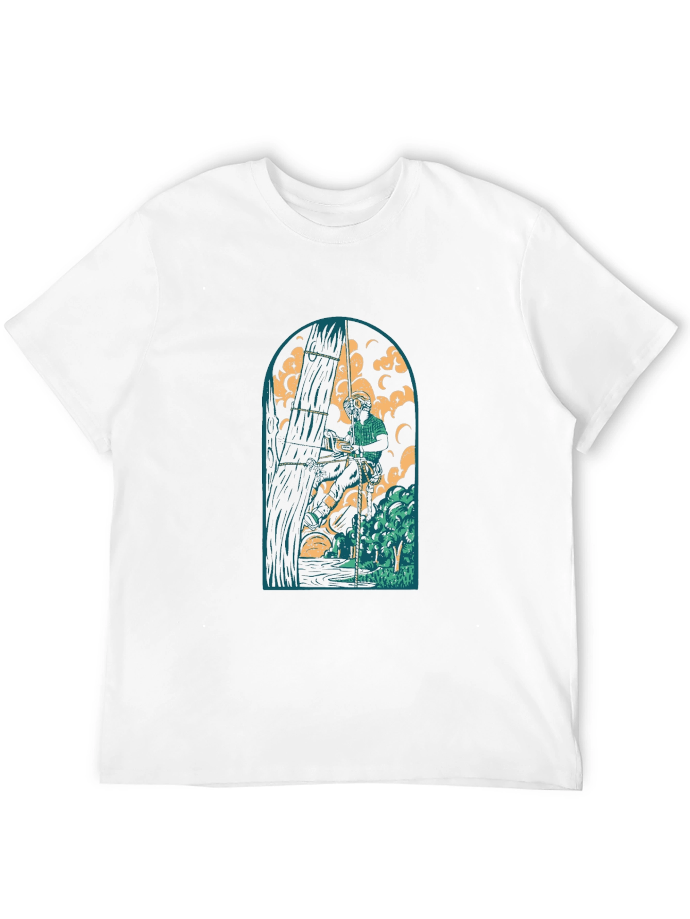 Arborist Graphic Tee - Black Cotton T-Shirt