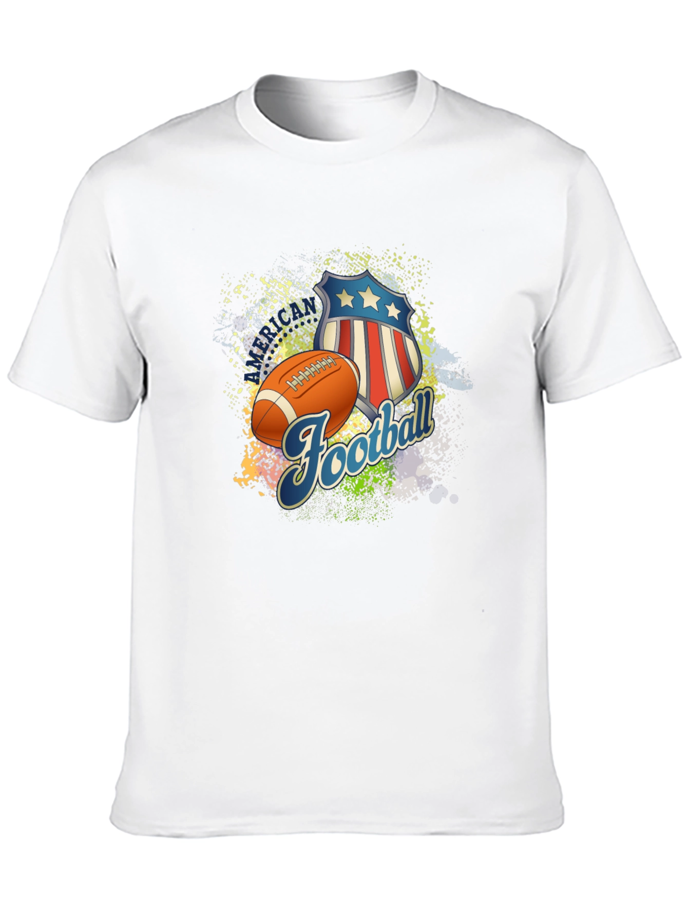 Football Patriotic T-Shirt