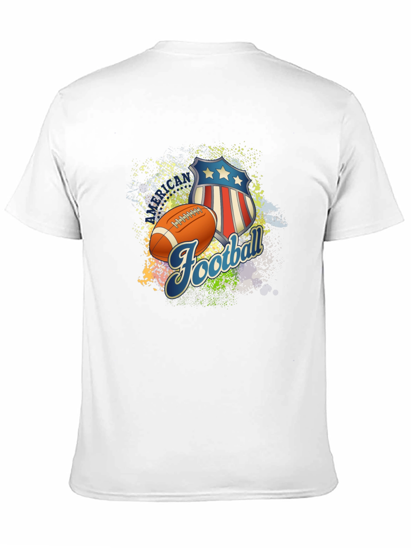 Football Patriotic T-Shirt