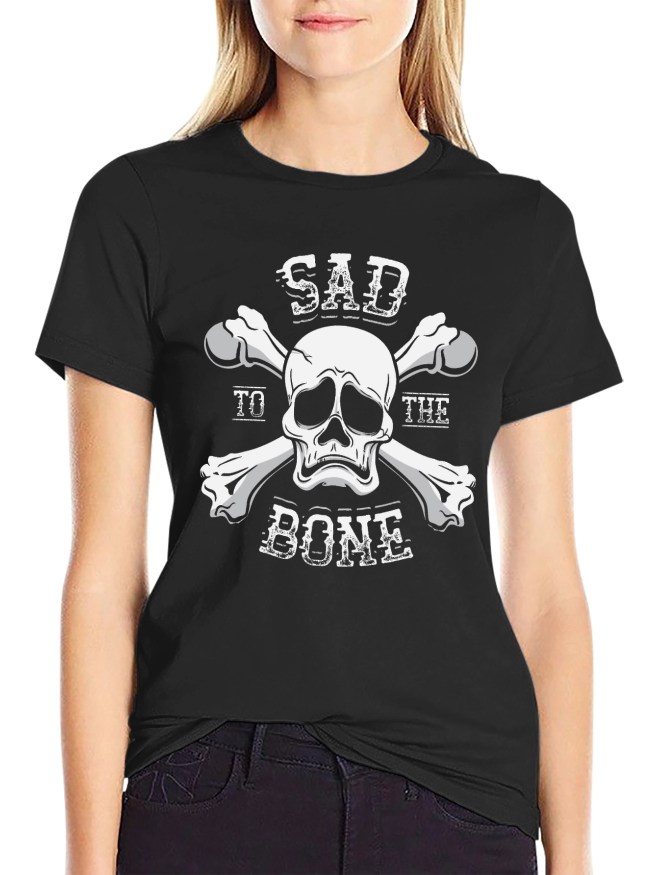 Sad To The Bone Graphic T-Shirt