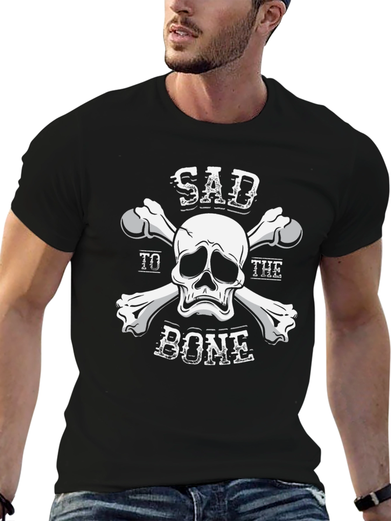 Sad To The Bone Graphic T-Shirt