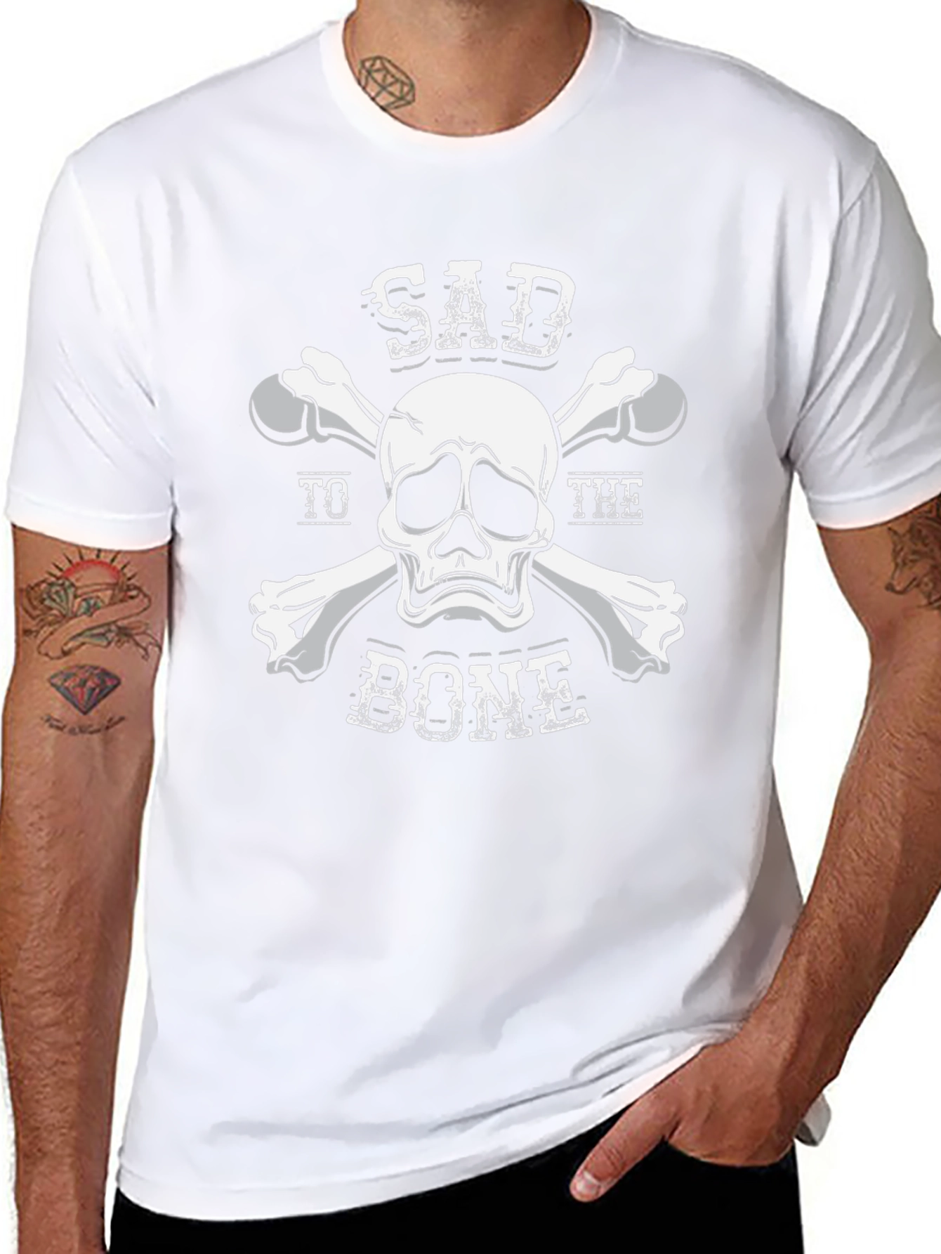 Sad To The Bone Graphic T-Shirt