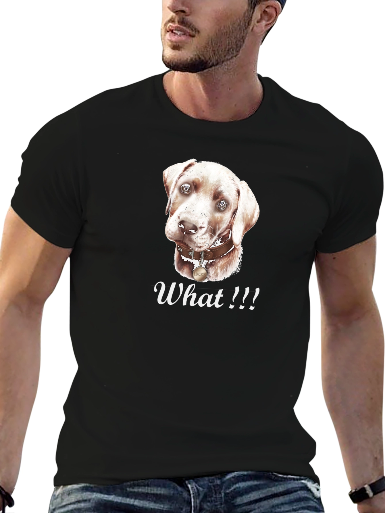 Dog What? T-Shirt - Unique Pet Lovers Tee