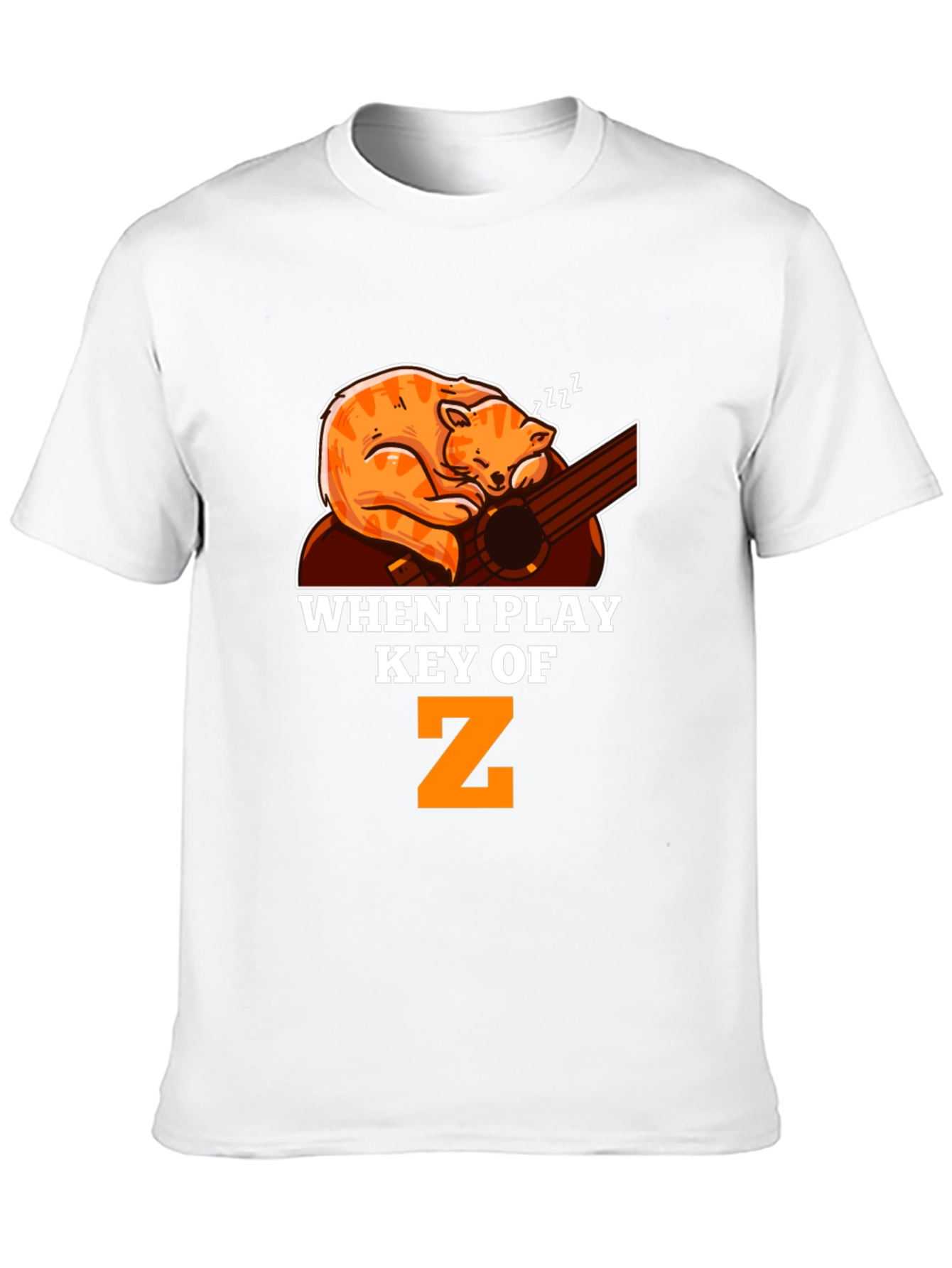 Cat Nap Guitar T-Shirt