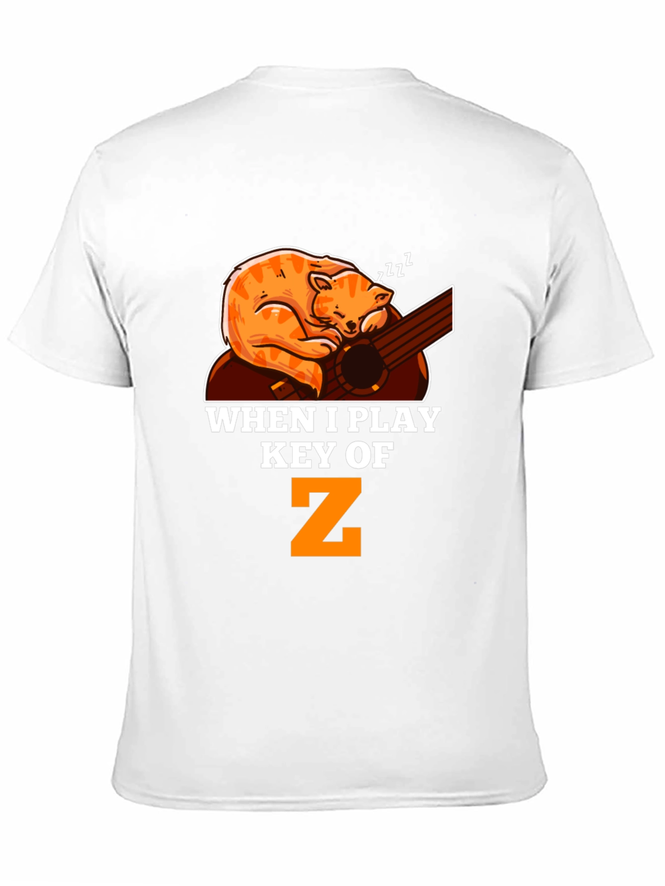 Cat Nap Guitar T-Shirt