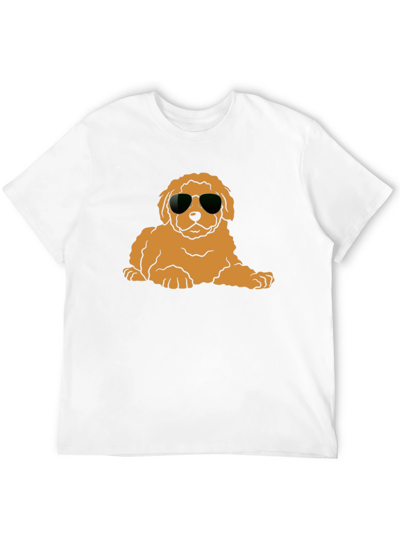 Cool Dog T-Shirt - Black Cotton Blend