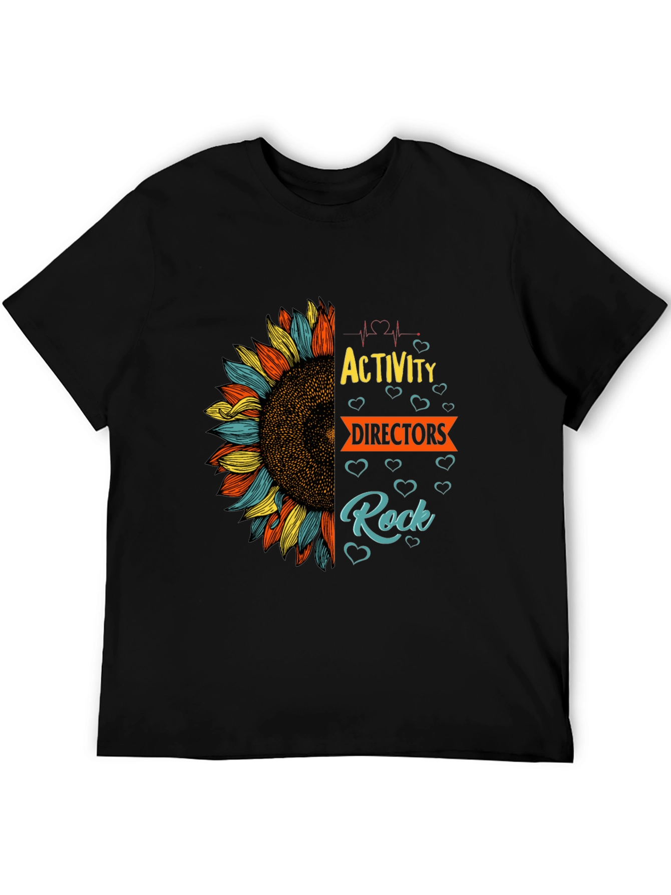 Activity Directors Rock Sunflower Graphic Tee