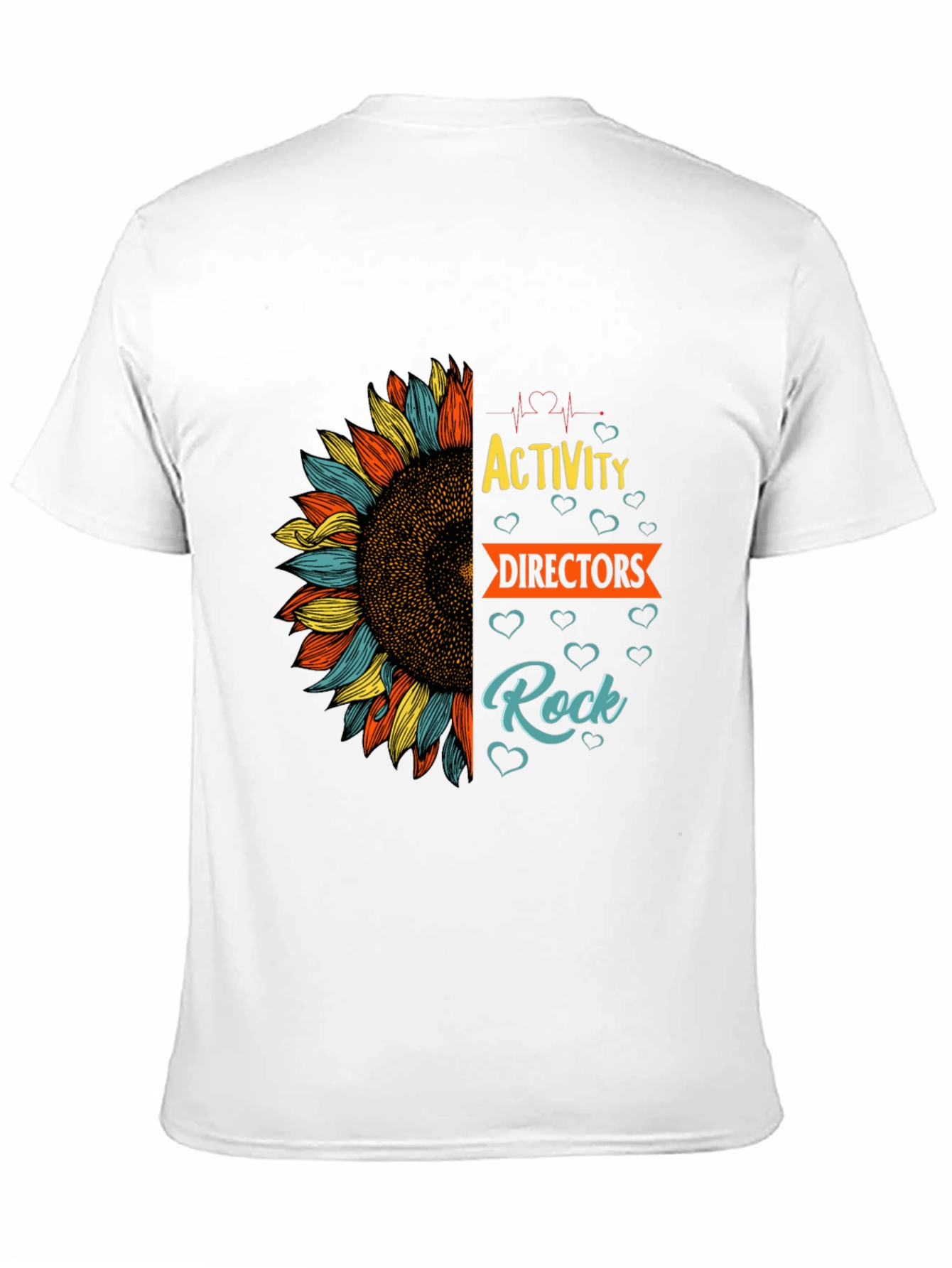 Activity Directors Rock Sunflower Graphic Tee