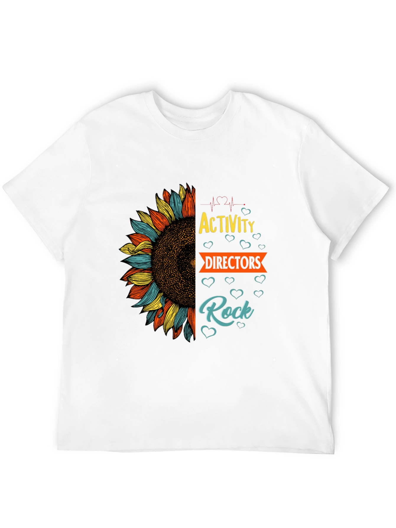 Activity Directors Rock Sunflower Graphic Tee