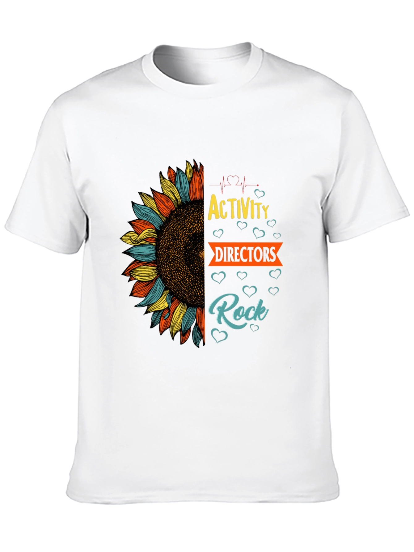 Activity Directors Rock Sunflower Graphic Tee