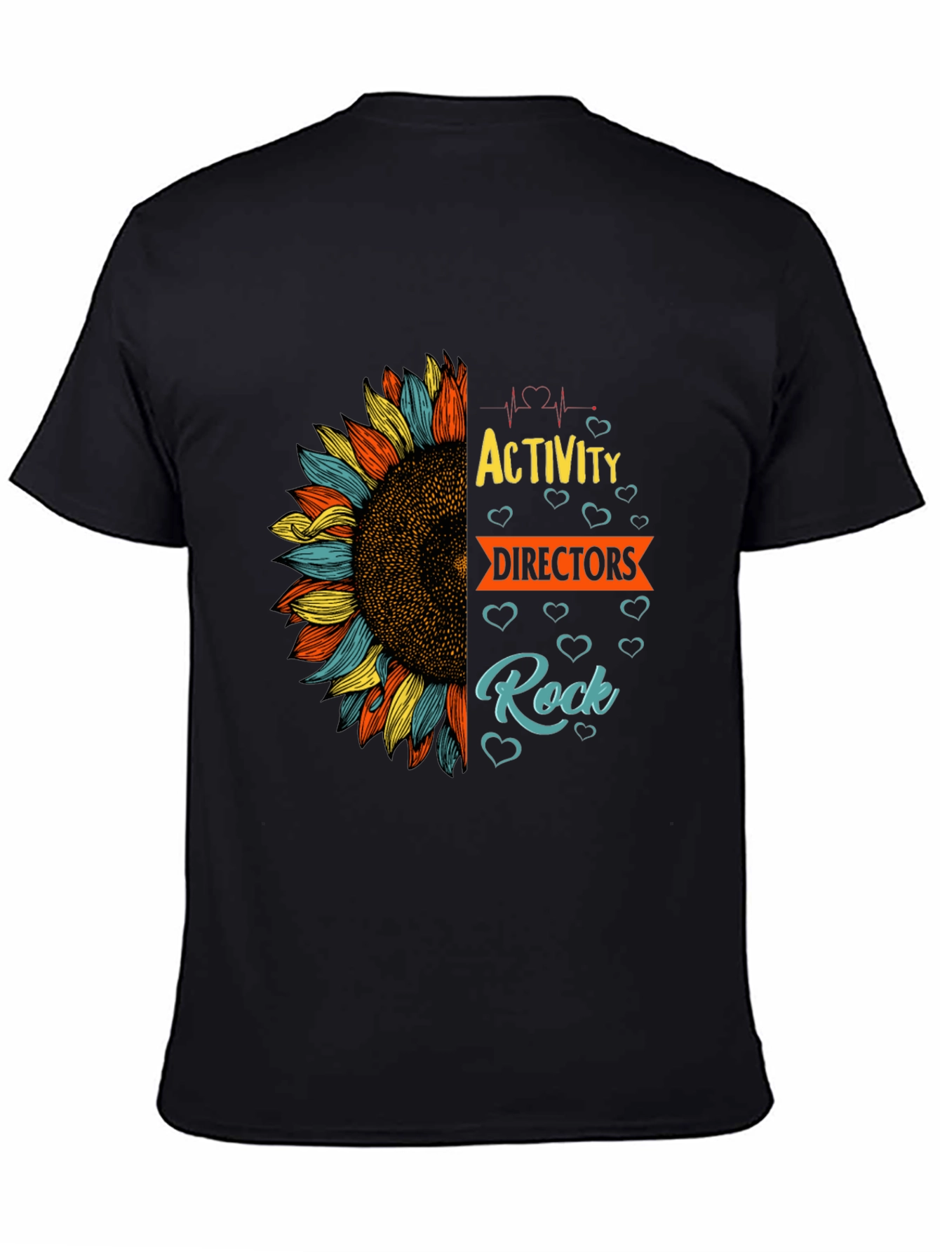 Activity Directors Rock Sunflower Graphic Tee