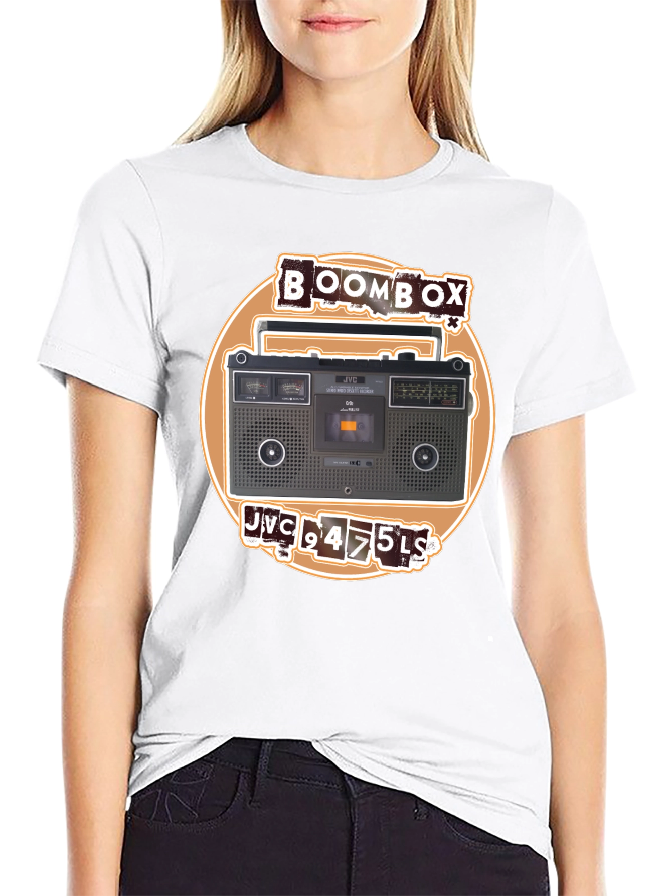 Boombox JVC G475LS T-Shirt