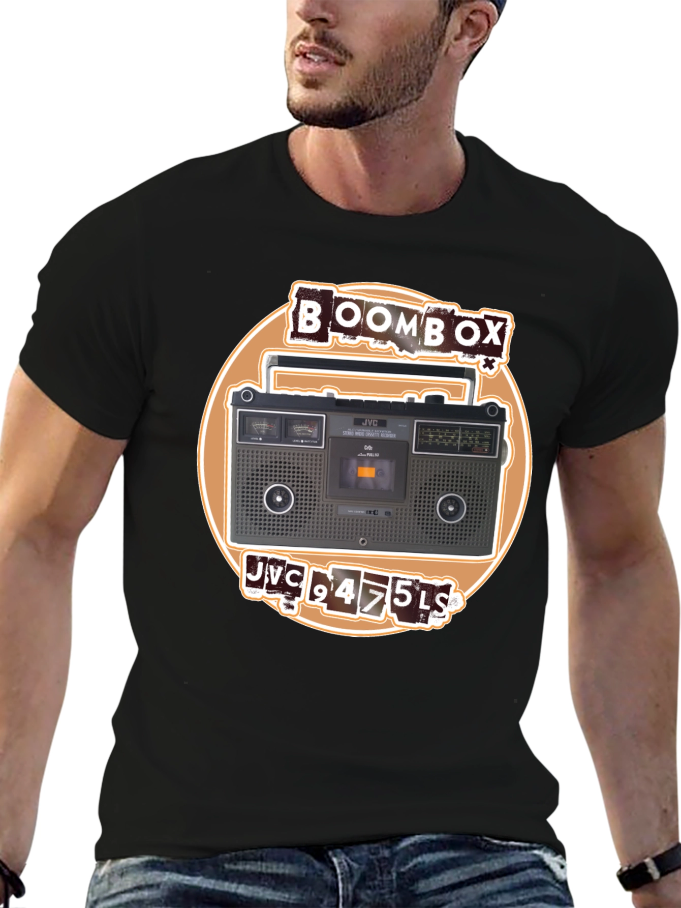 Boombox JVC G475LS T-Shirt