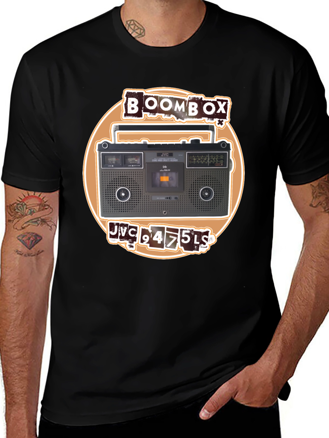 Boombox JVC G475LS T-Shirt