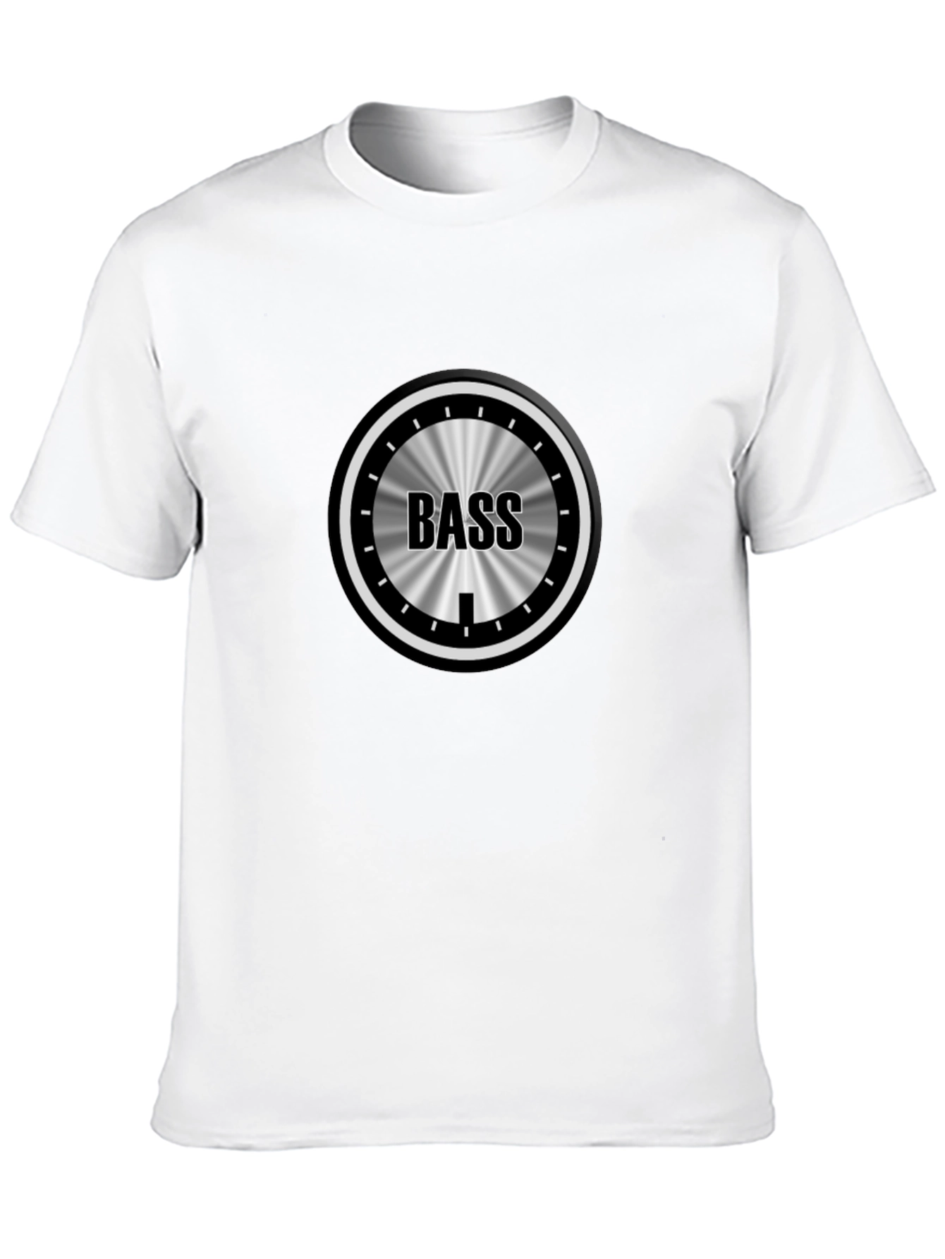 Bass Knob Graphic Black T-Shirt
