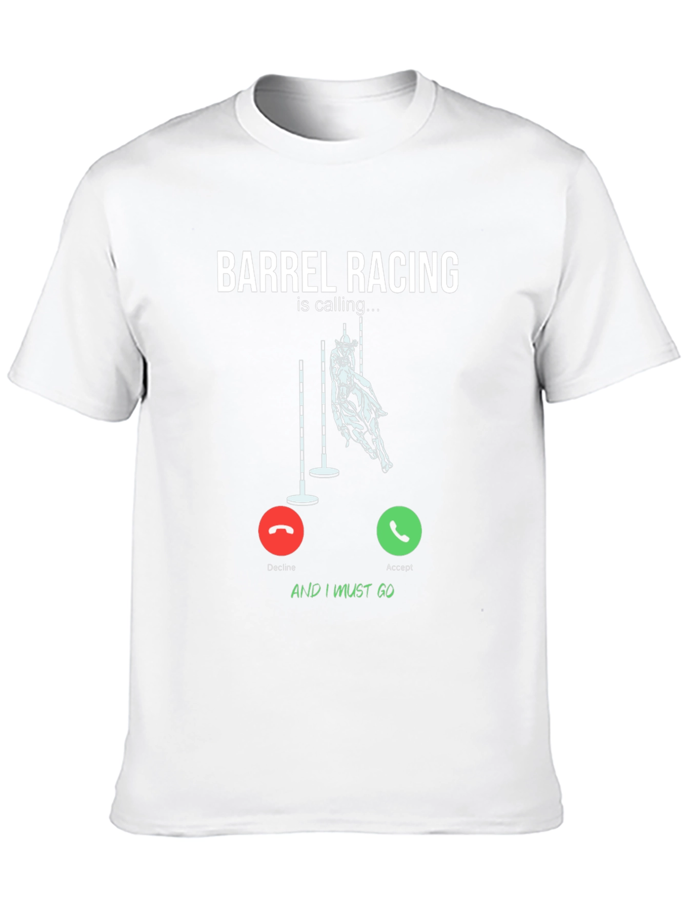 Barrel Racing Calling T-Shirt: Equestrian Style