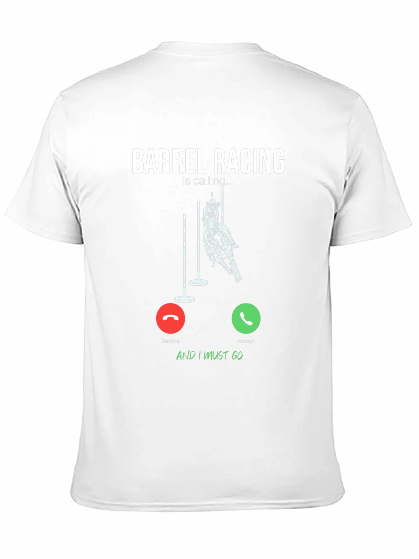 Barrel Racing Calling T-Shirt: Equestrian Style