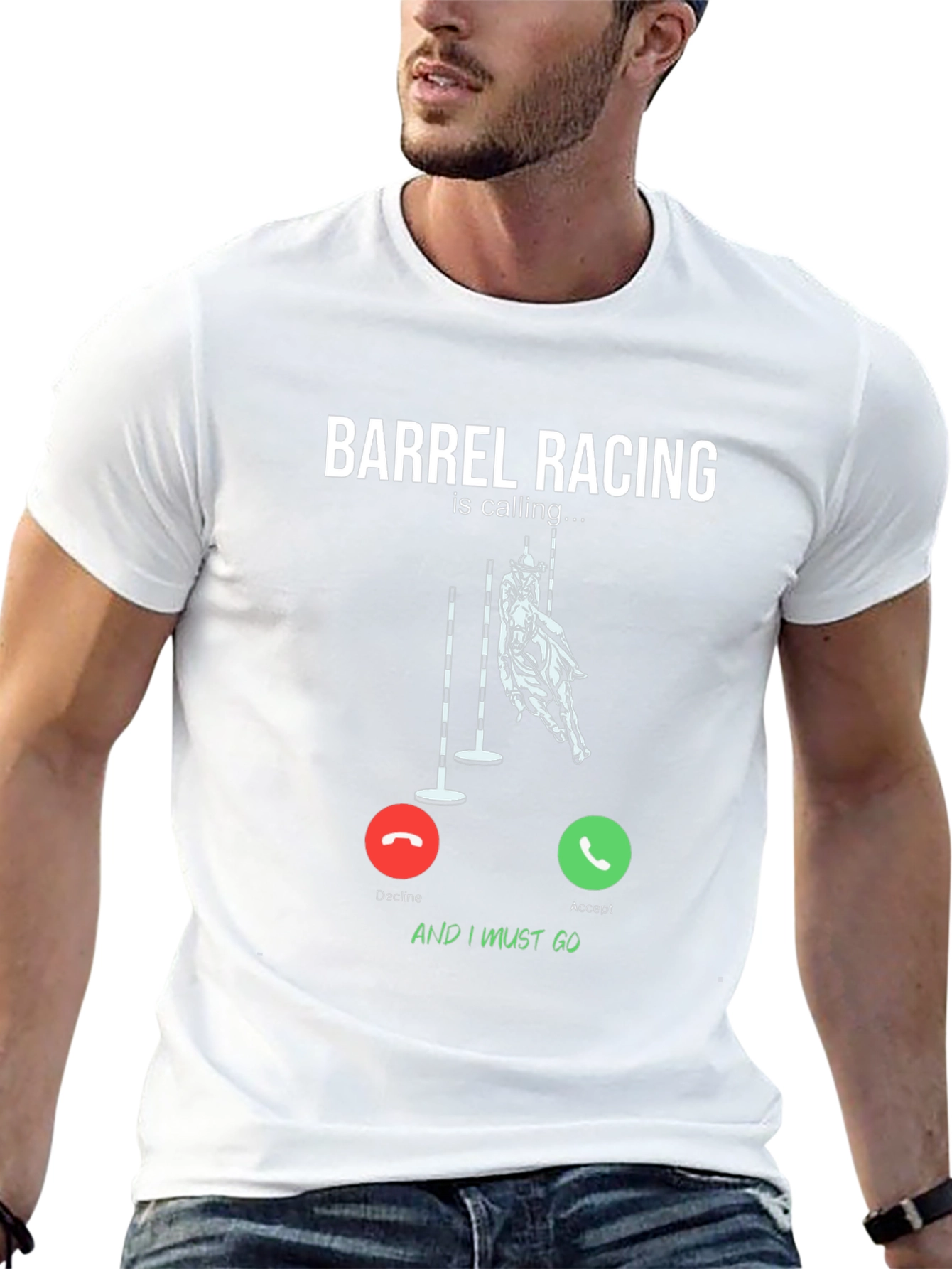 Barrel Racing Calling T-Shirt: Equestrian Style