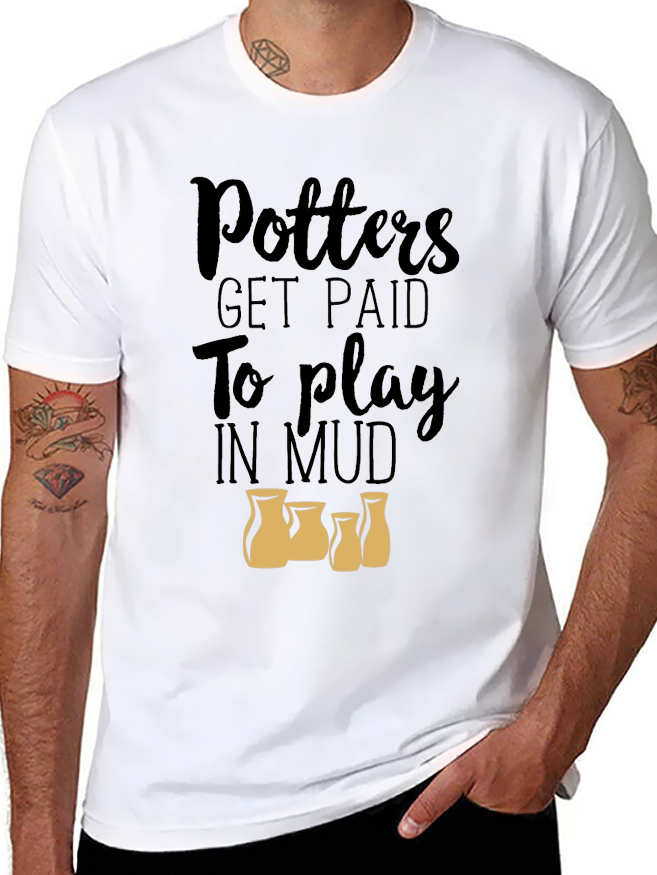 Potters Tee: Get Paid to Play in Mud!