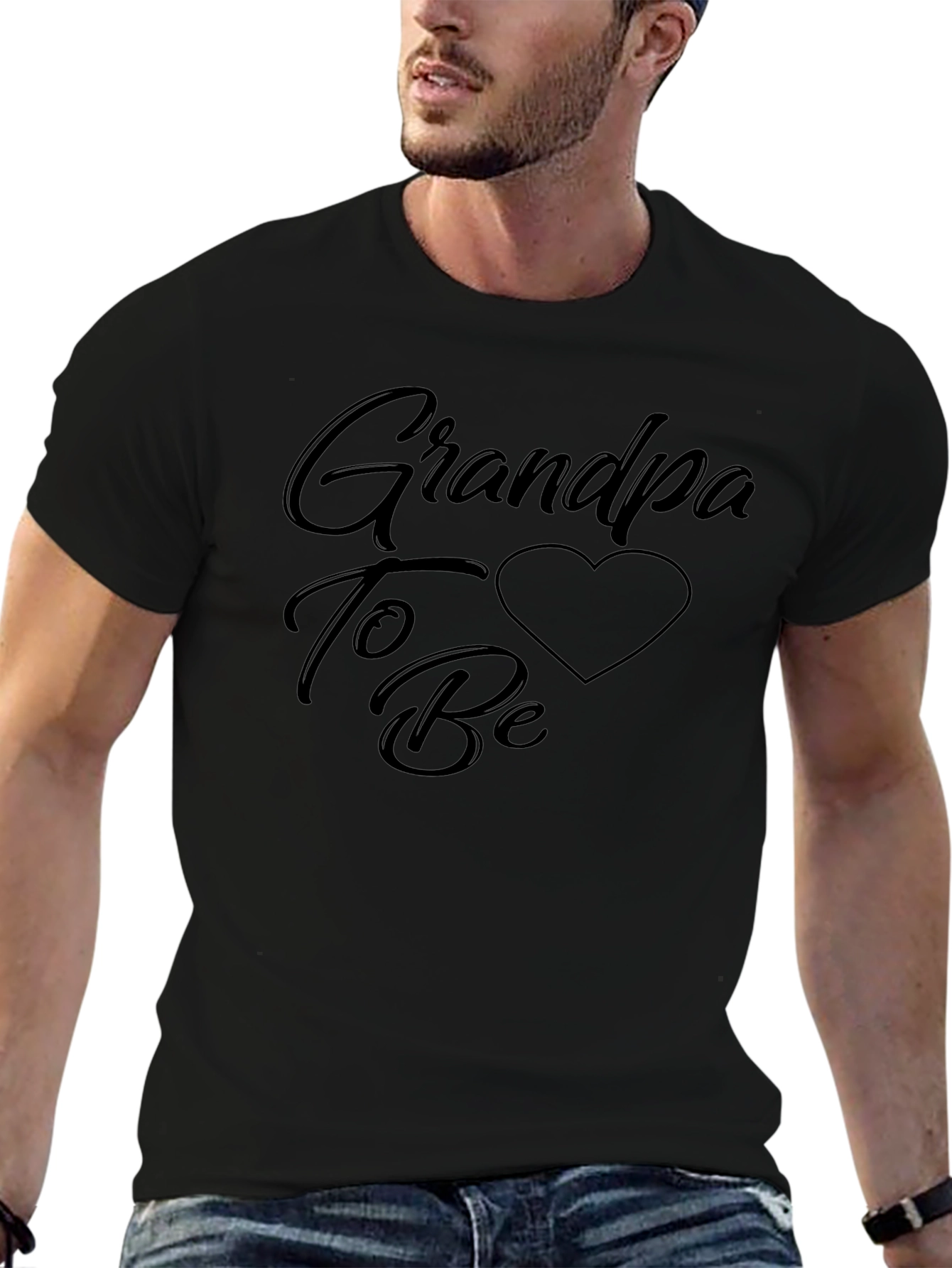 Grandpa To Be Graphic T-Shirt