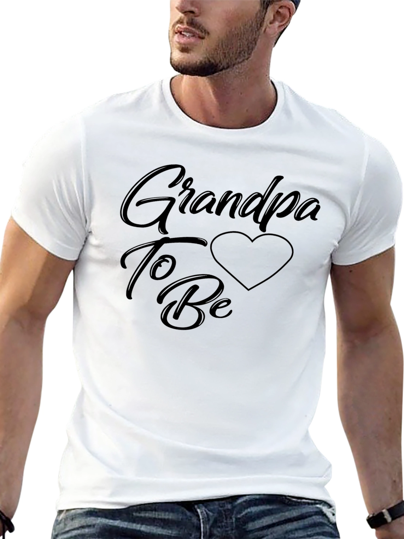 Grandpa To Be Graphic T-Shirt