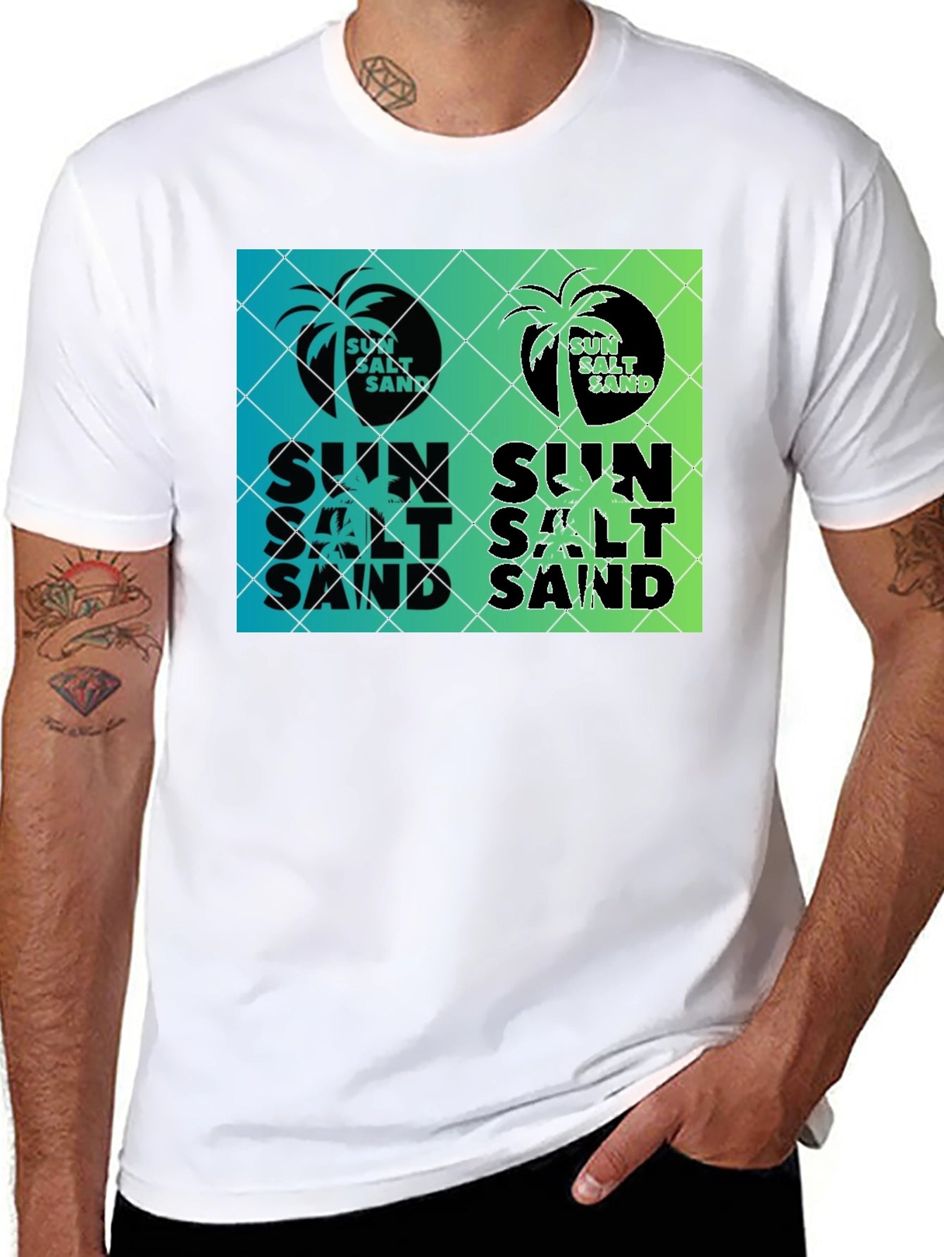 Sun Salt Sand Graphic T-Shirt