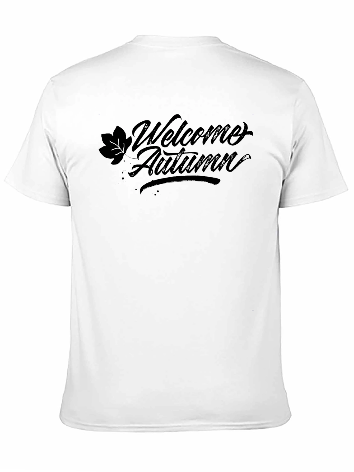 Welcome Autumn Black T-Shirt