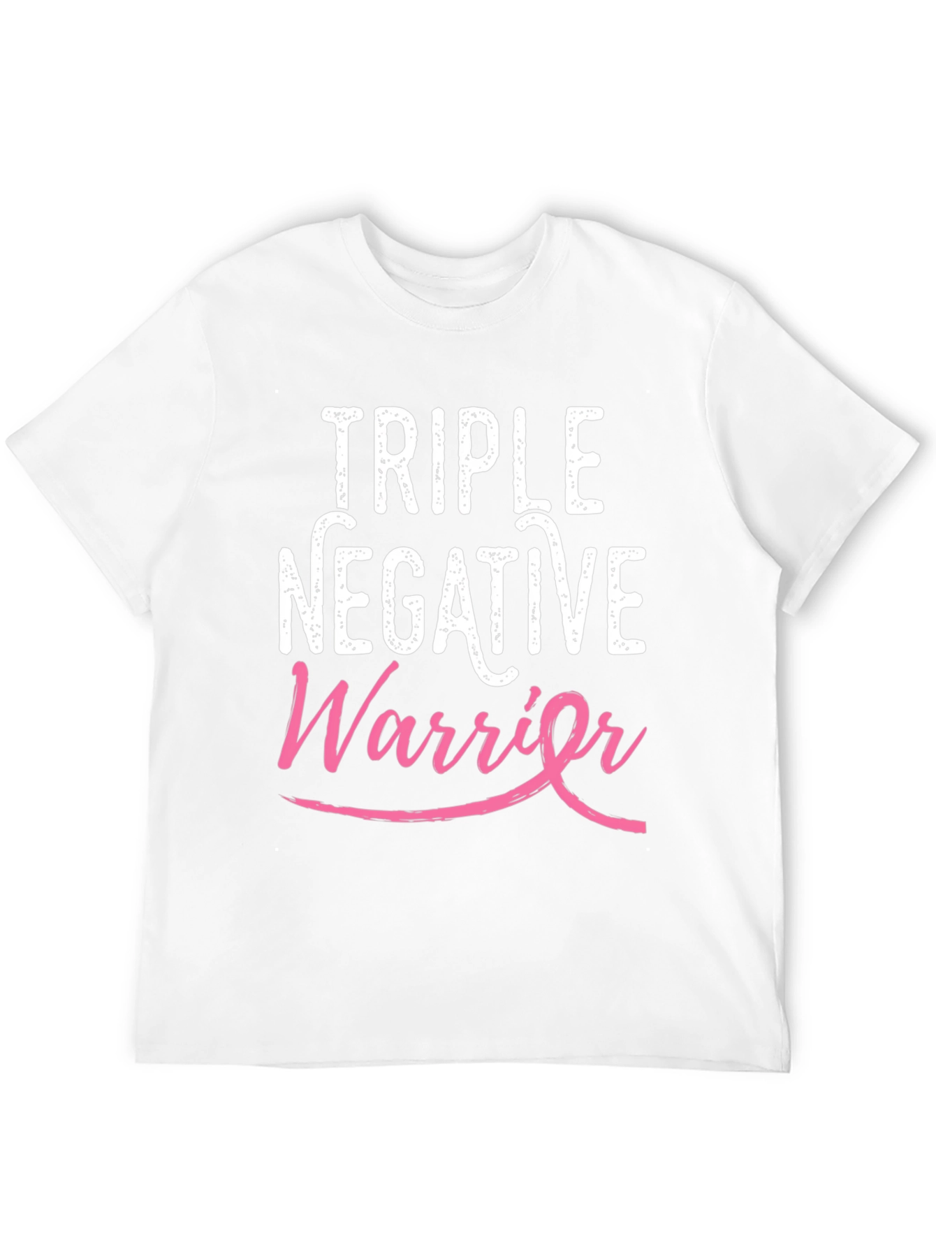 Triple Negative Warrior Breast Cancer Awareness T-Shirt