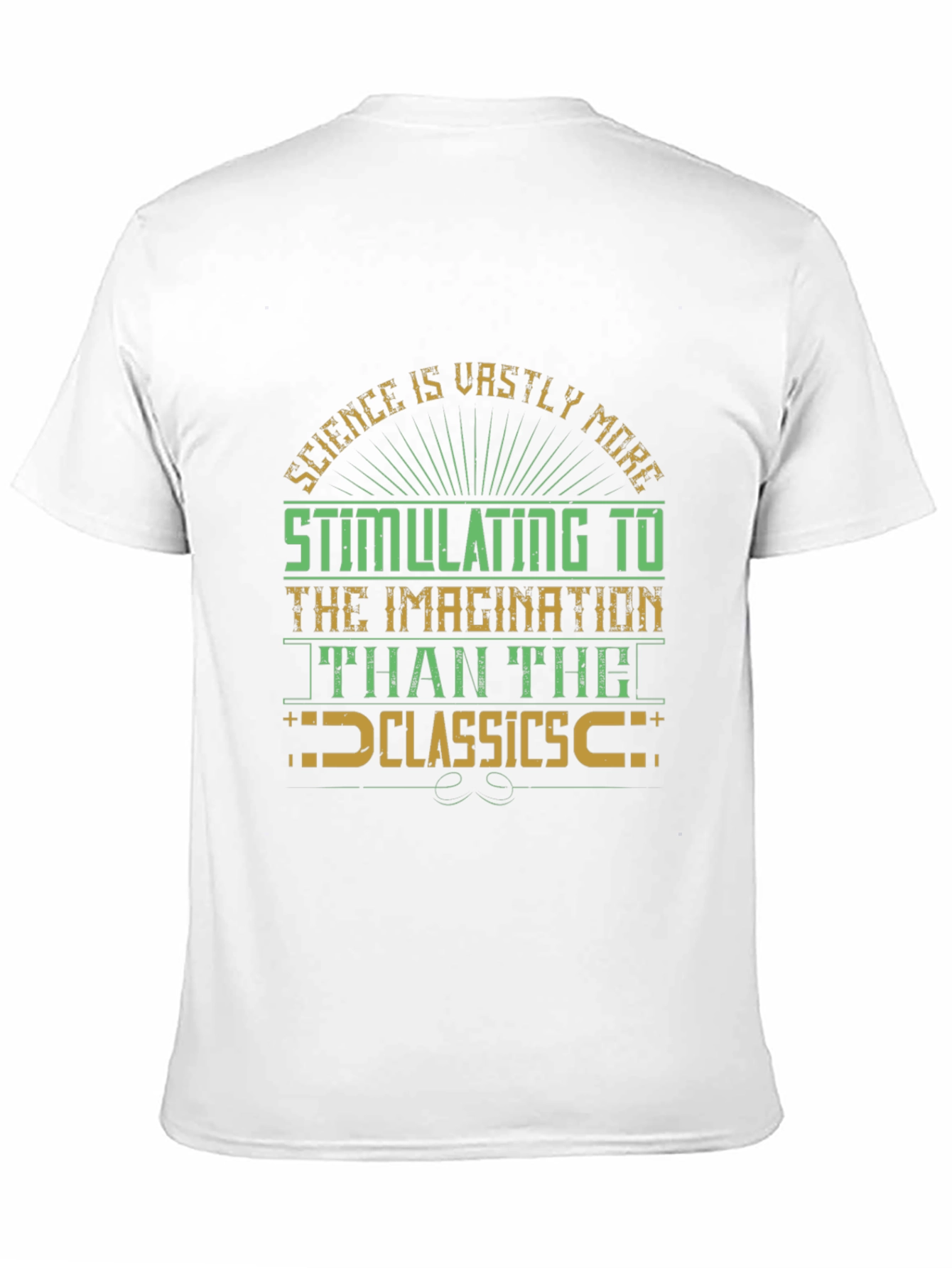 Science vs Classics Graphic T-Shirt