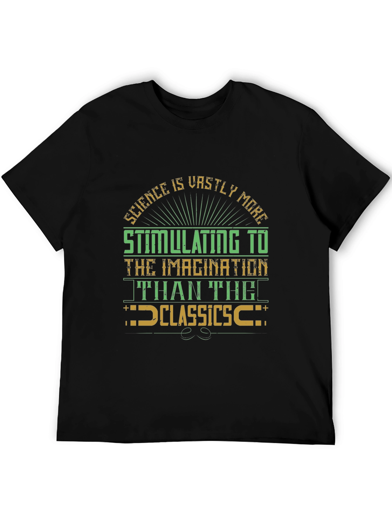 Science vs Classics Graphic T-Shirt