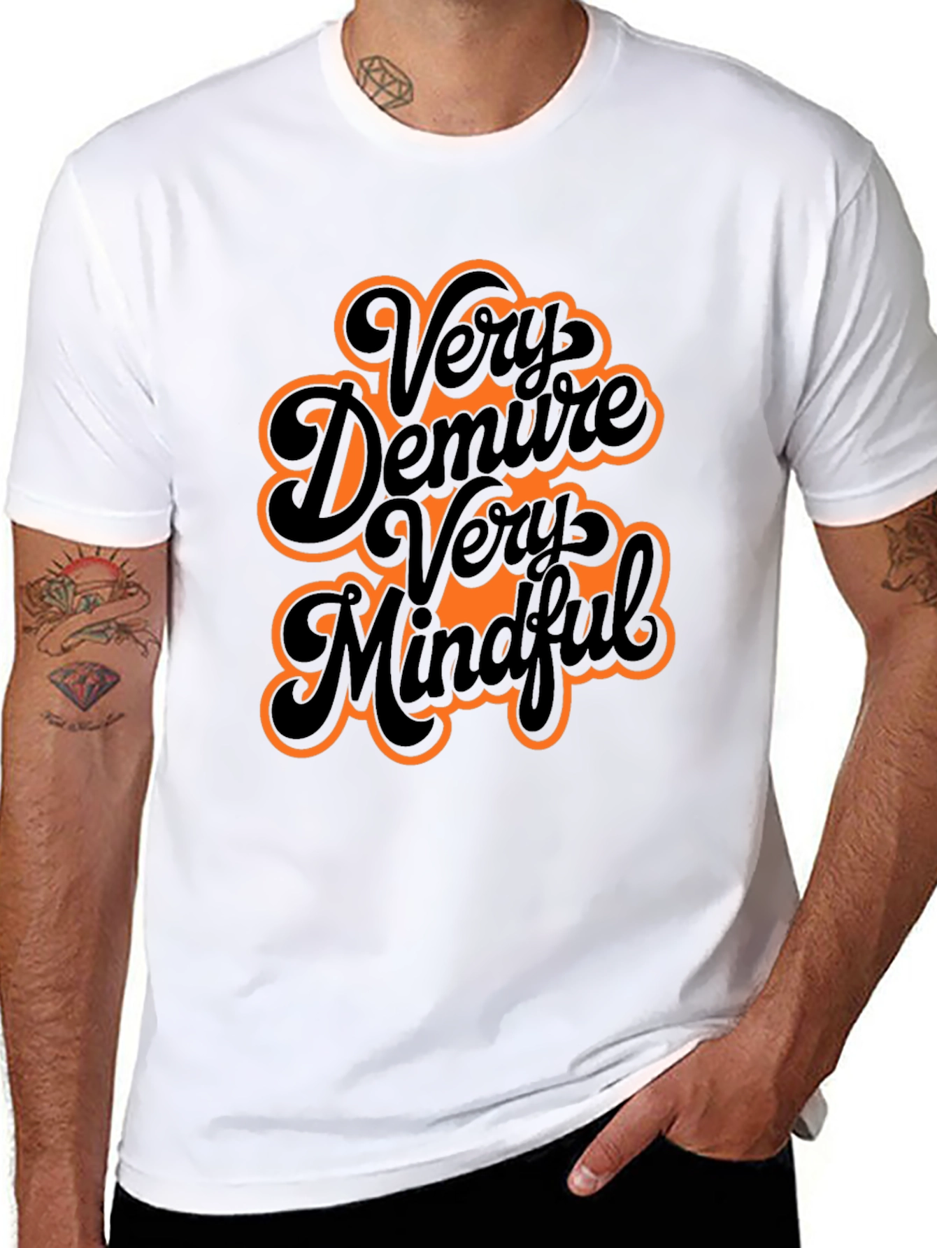 Very Demure Very Mindful Graphic T-Shirt