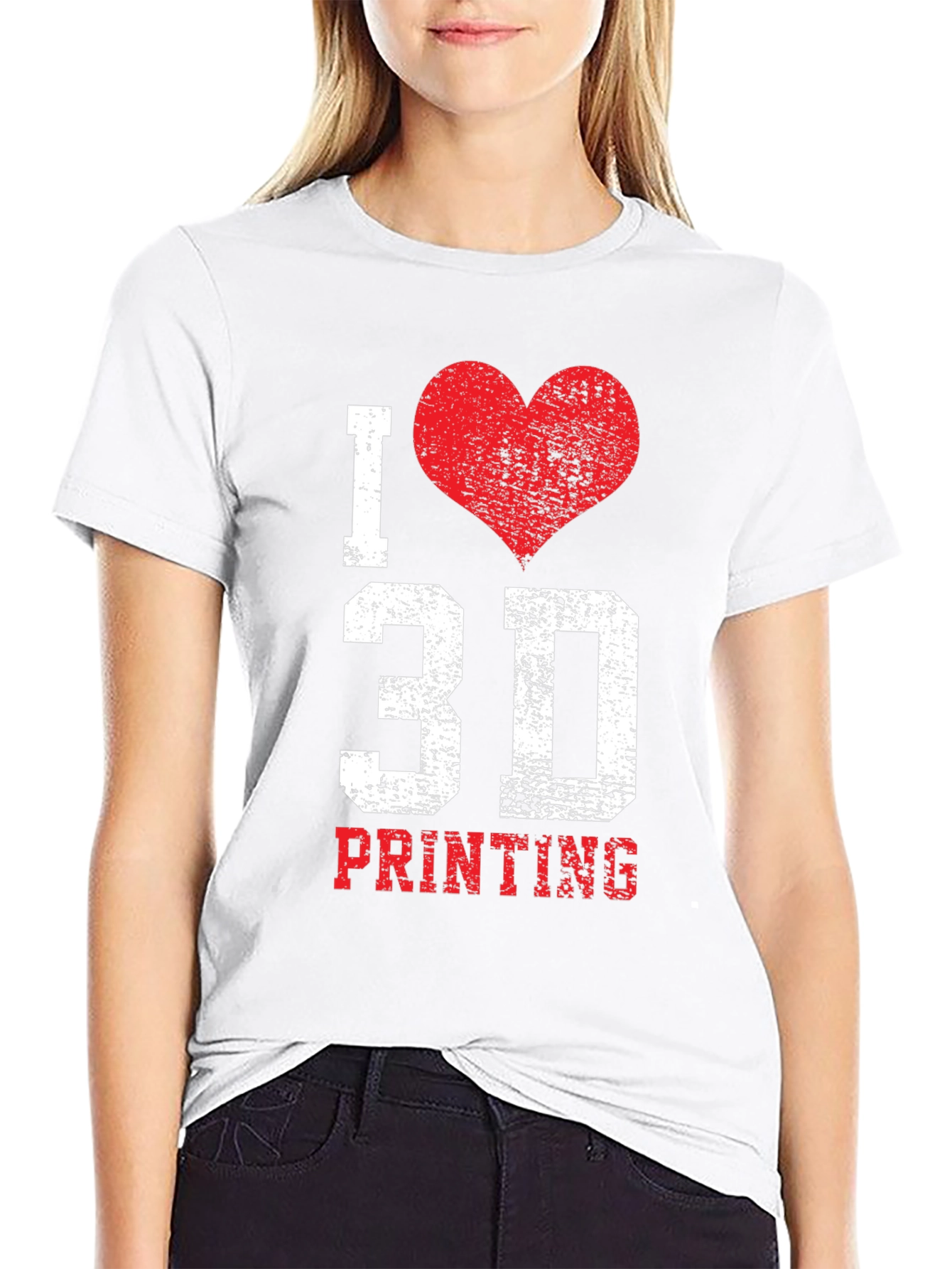I Heart 3D Printing T-Shirt - Unique Design