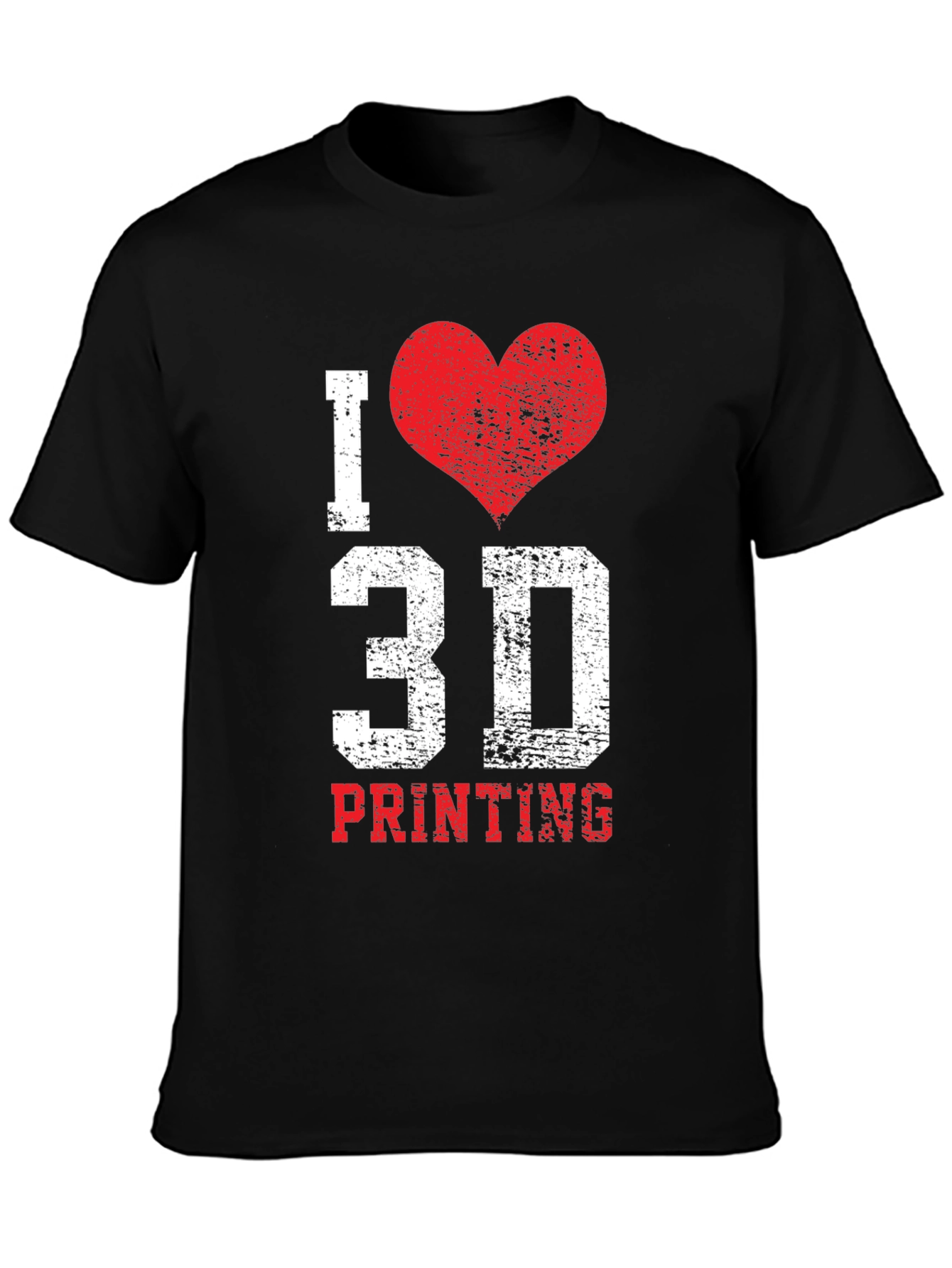 I Heart 3D Printing T-Shirt - Unique Design