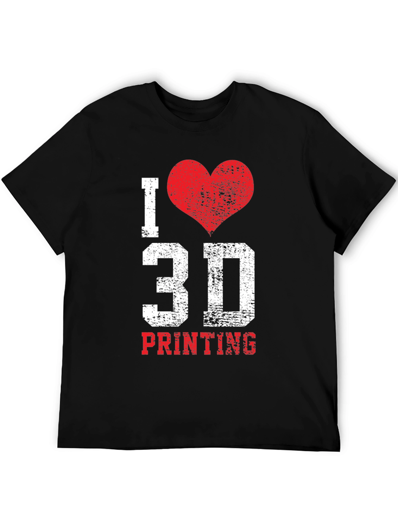 I Heart 3D Printing T-Shirt - Unique Design