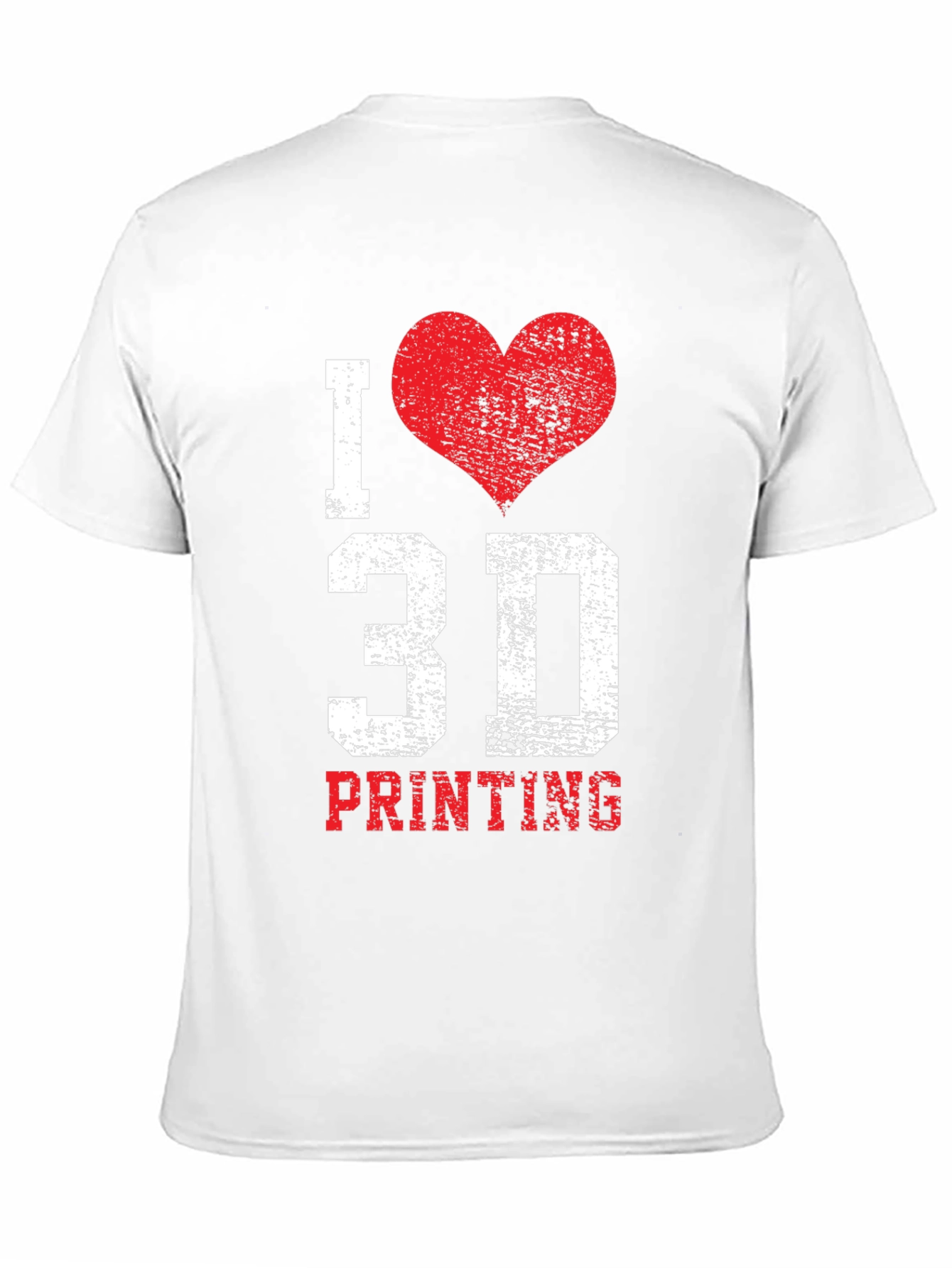I Heart 3D Printing T-Shirt - Unique Design