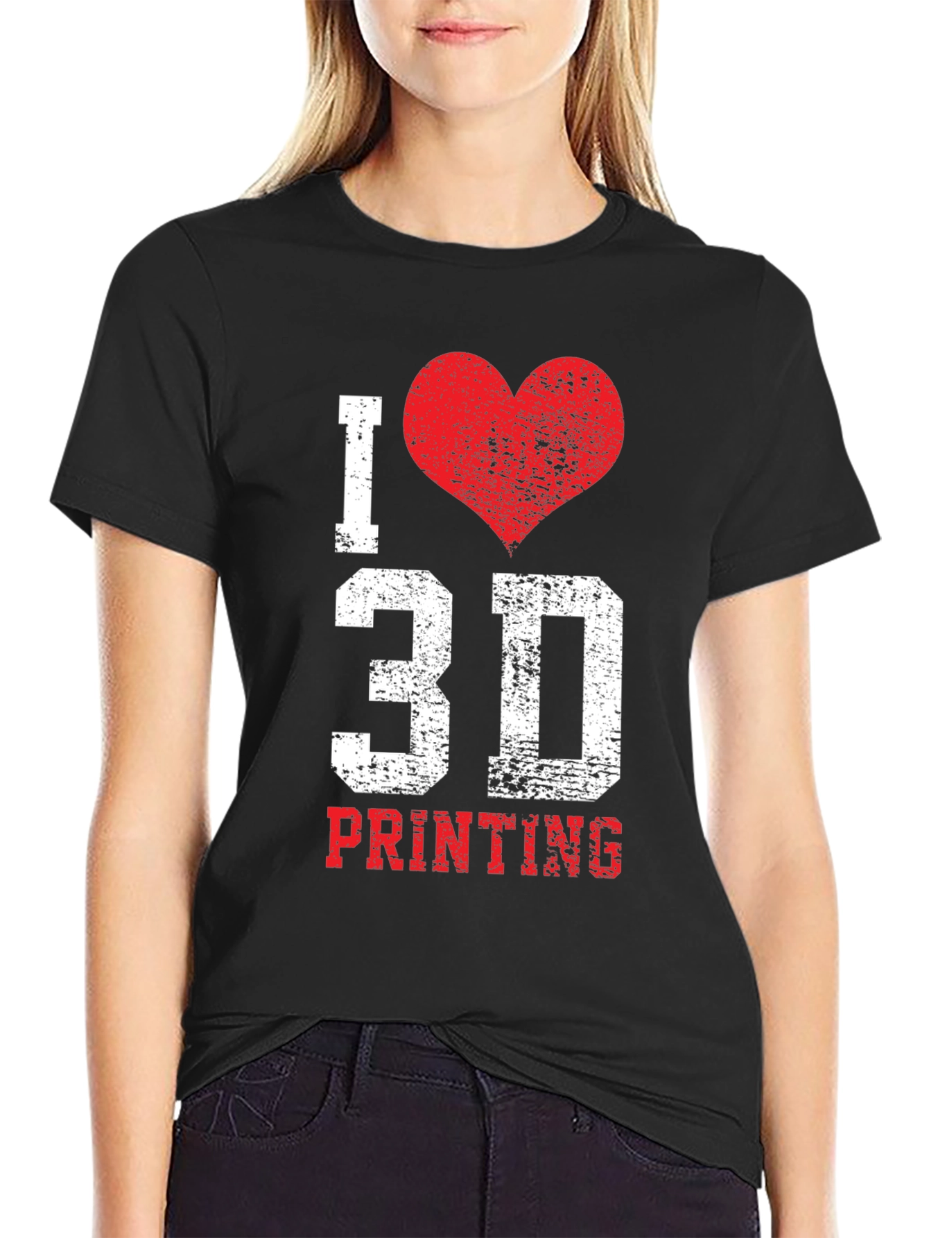 I Heart 3D Printing T-Shirt - Unique Design